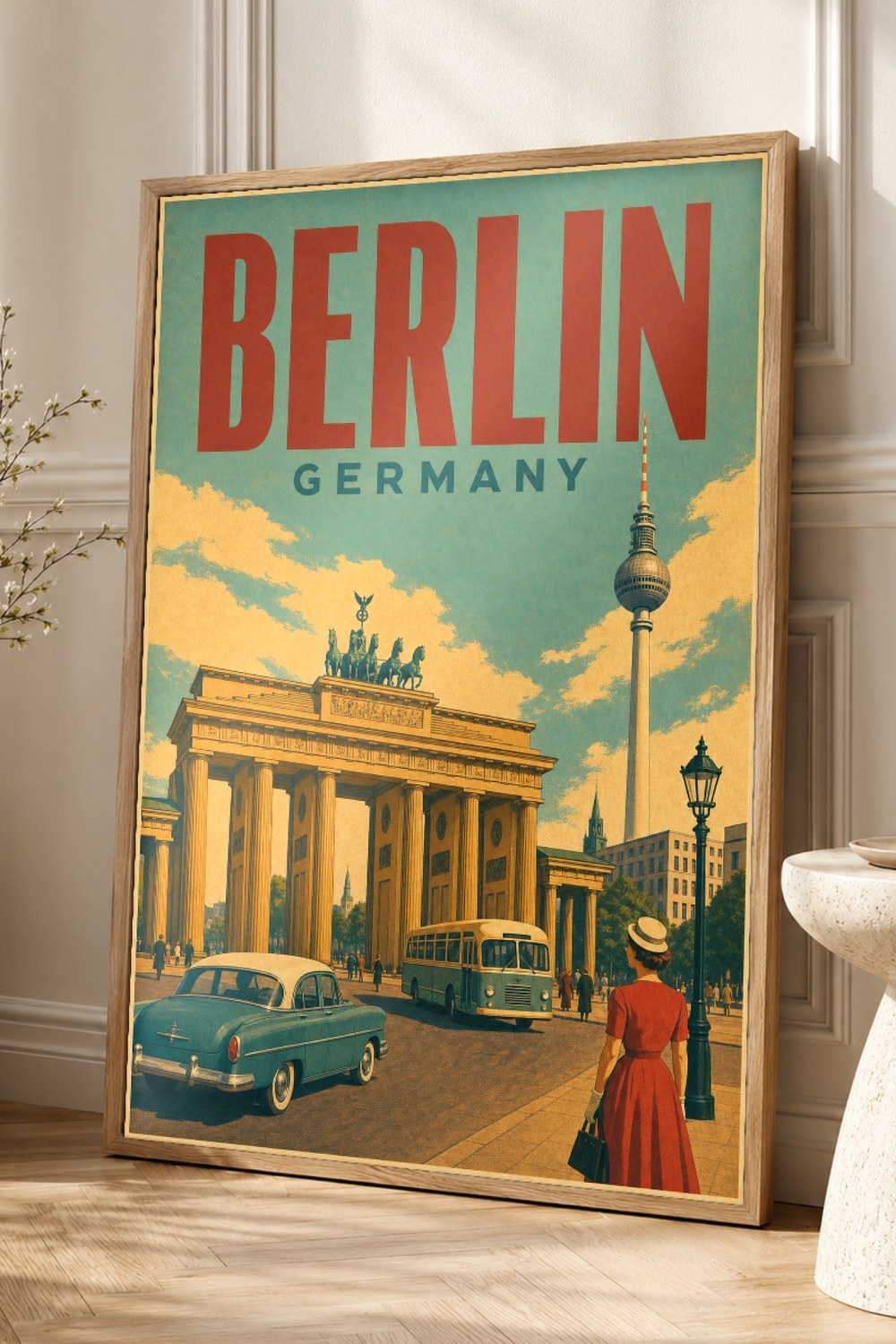 Berlin Travel Poster