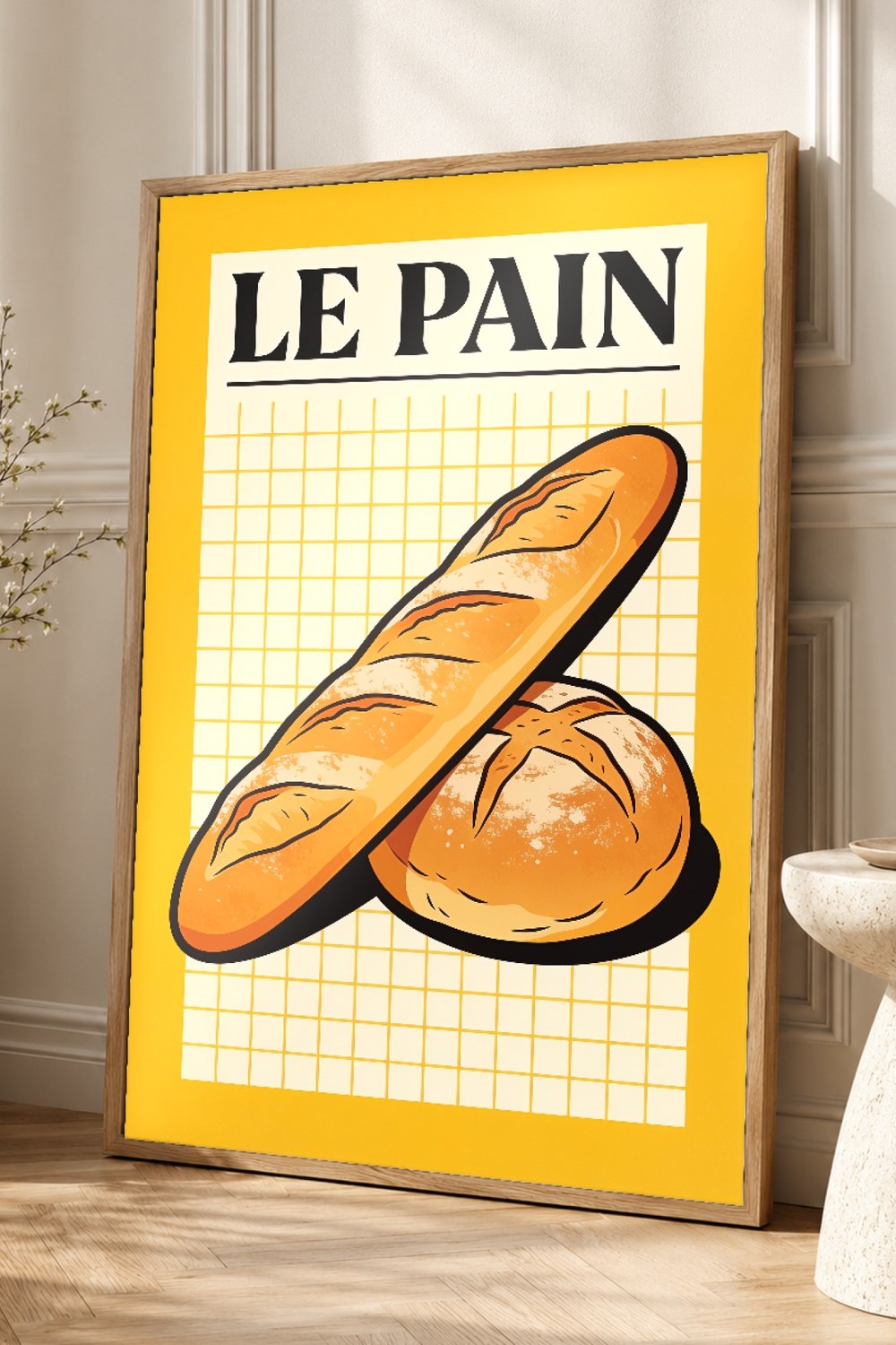 Bread Kitchen Wall Art Print