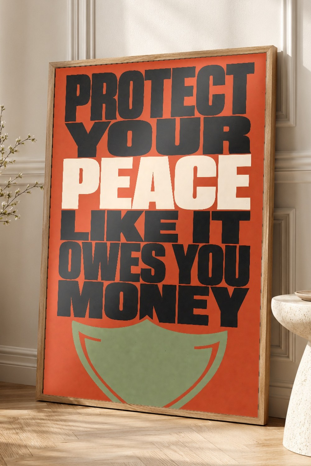 Protect Your Peace Poster