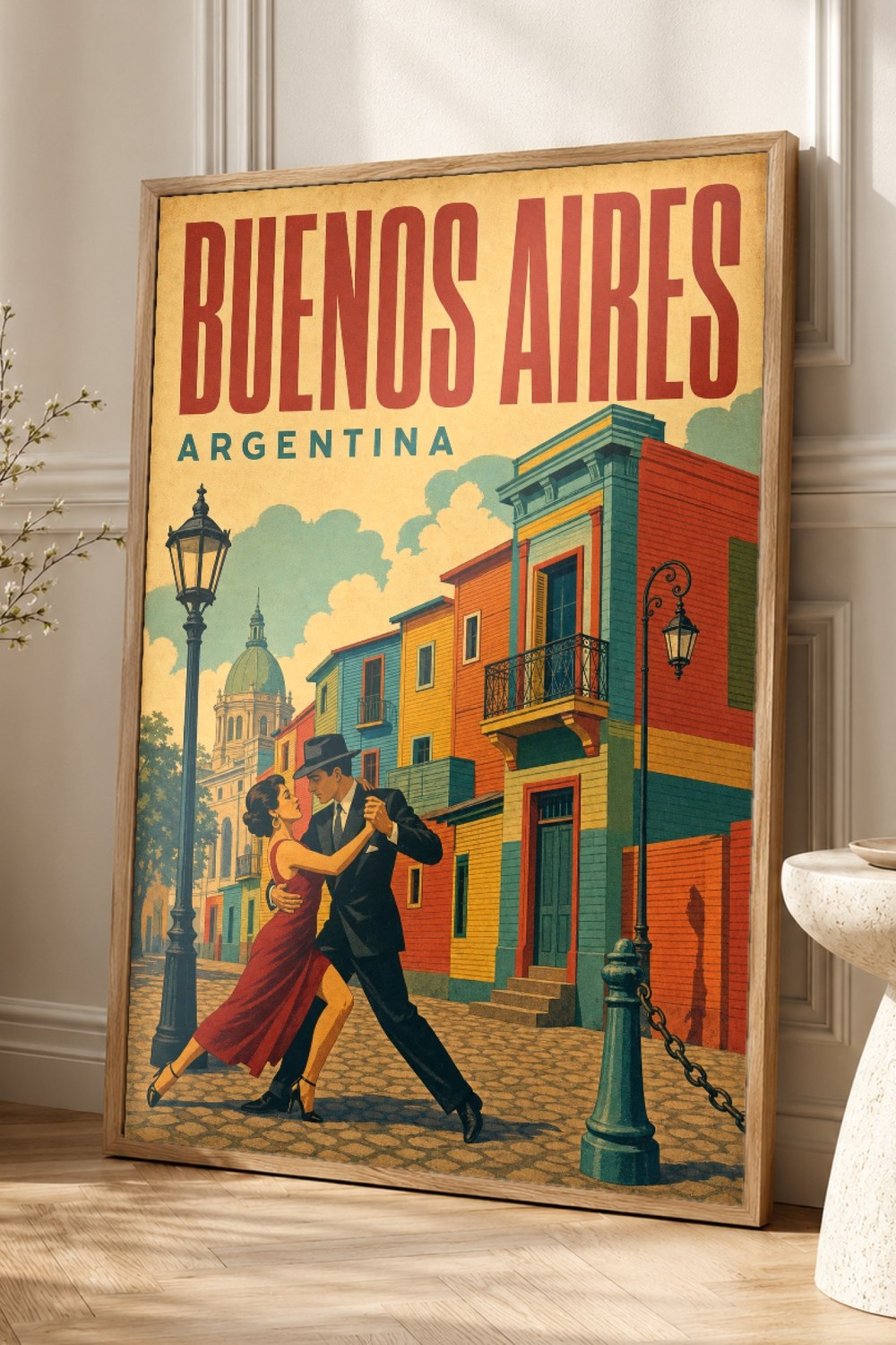 Buenos Aires Travel Poster