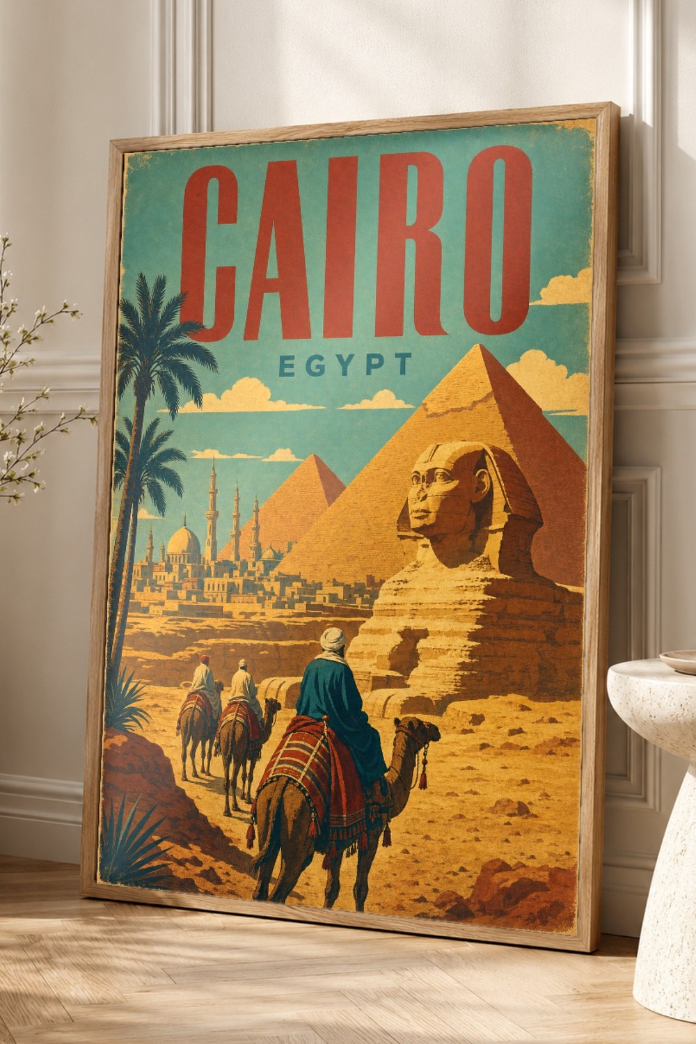 Cairo Travel Poster