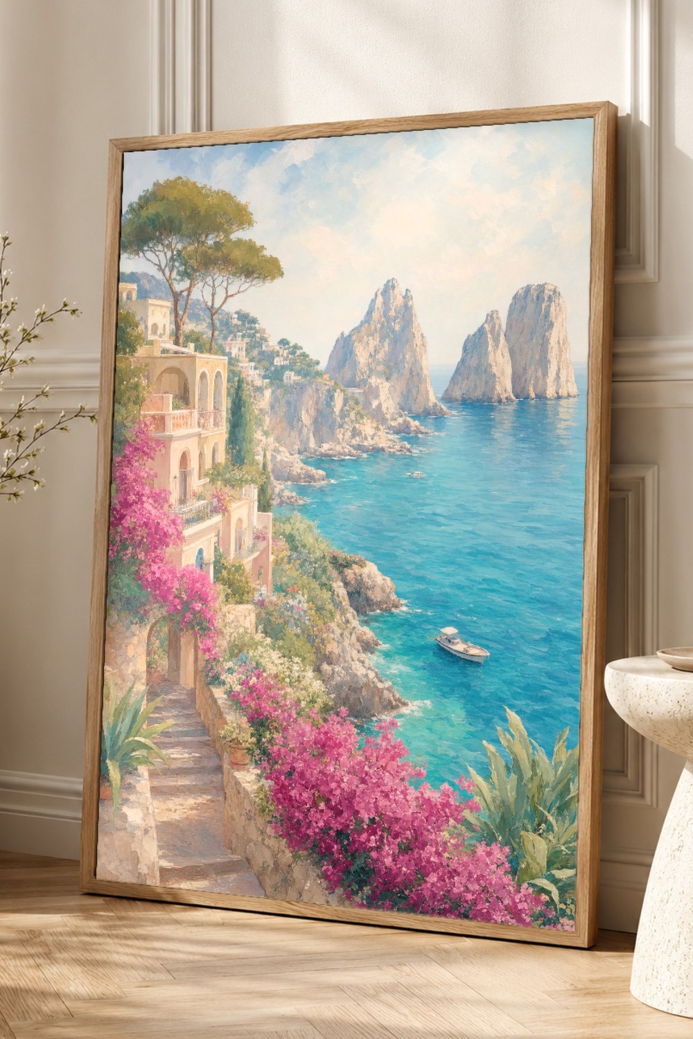 Capri Travel Poster