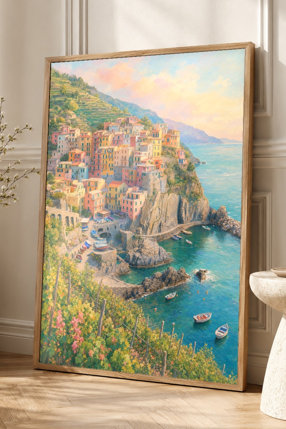 Cinque Terre Travel Poster