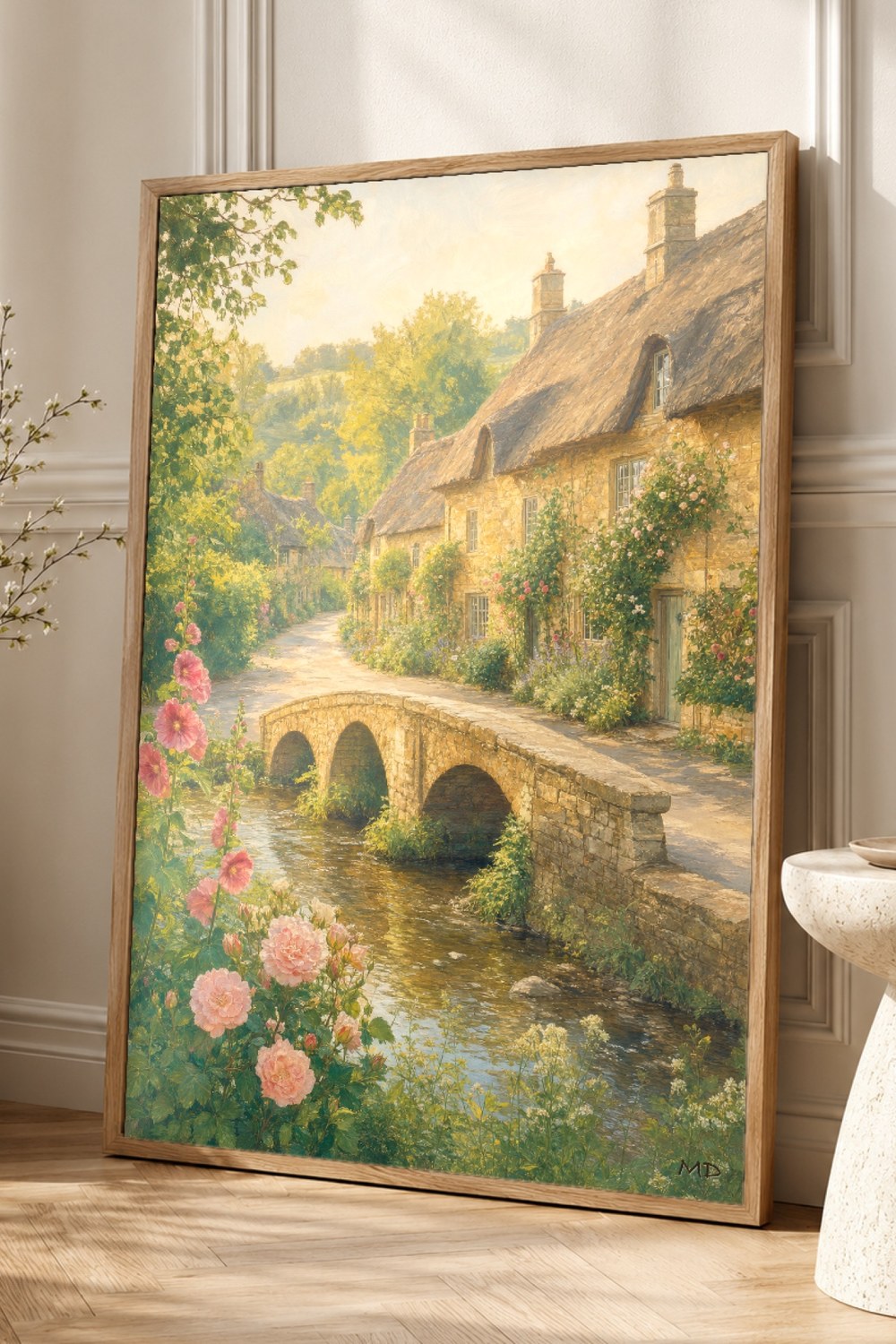 Cotswolds Travel Poster