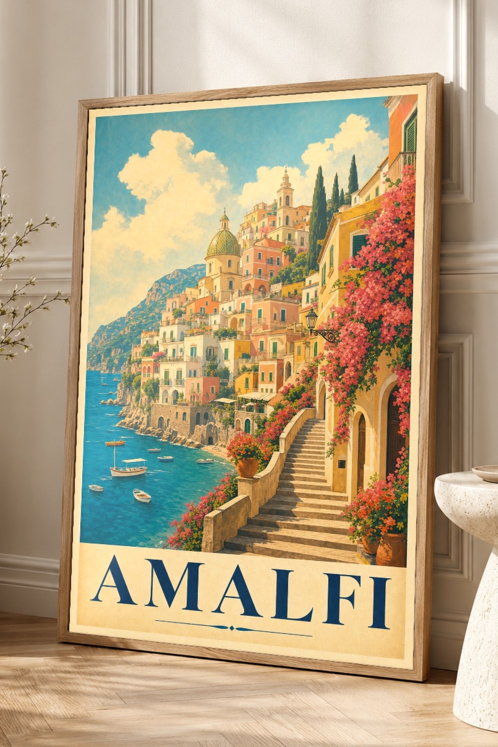 Amalfi Coast Wall Art Print