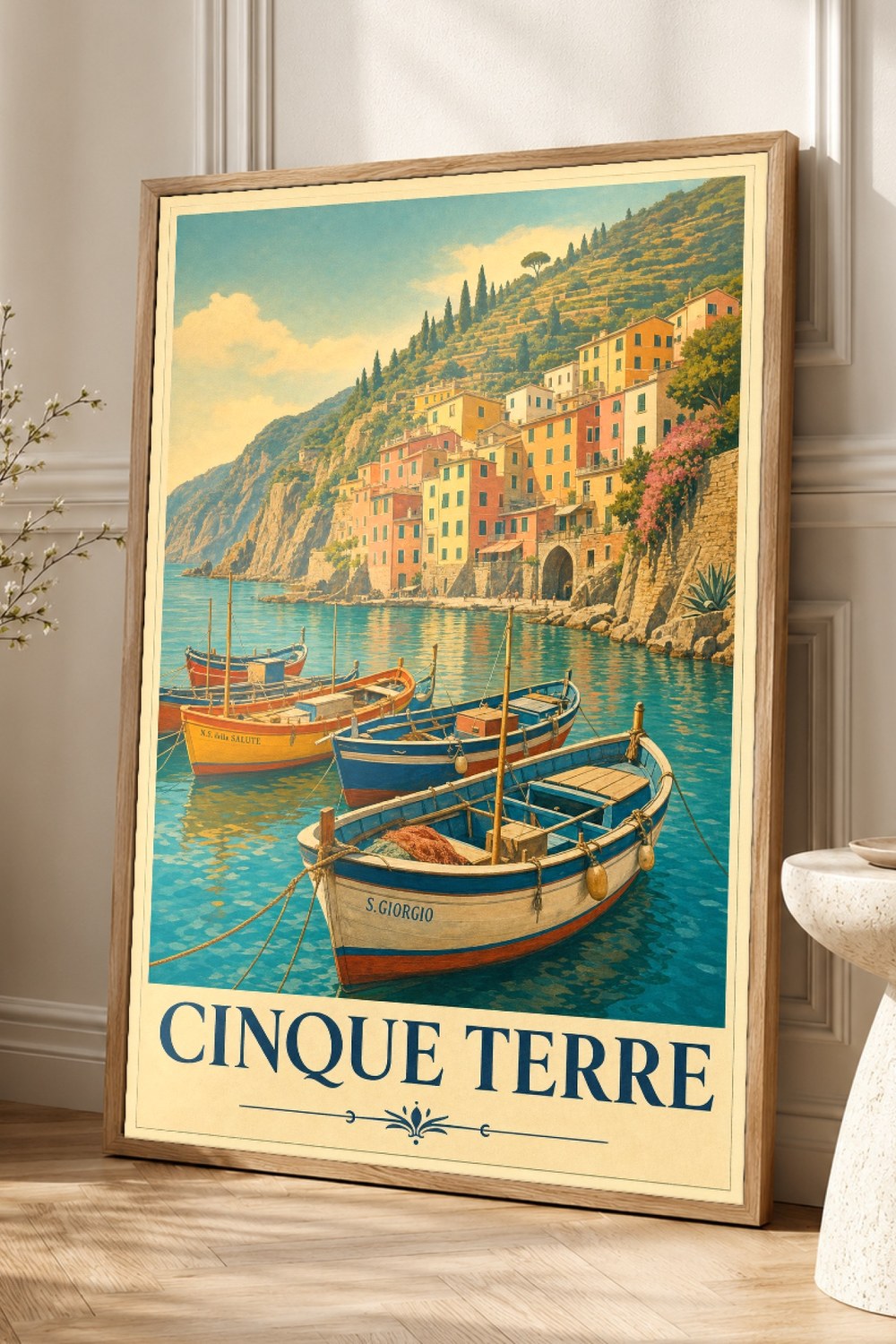 Cinque Terre Wall Art Print