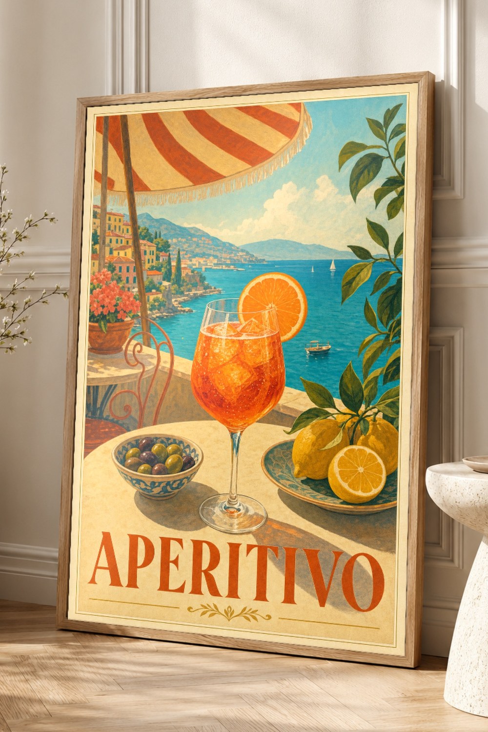 Aperol Spritz Wall Art Print