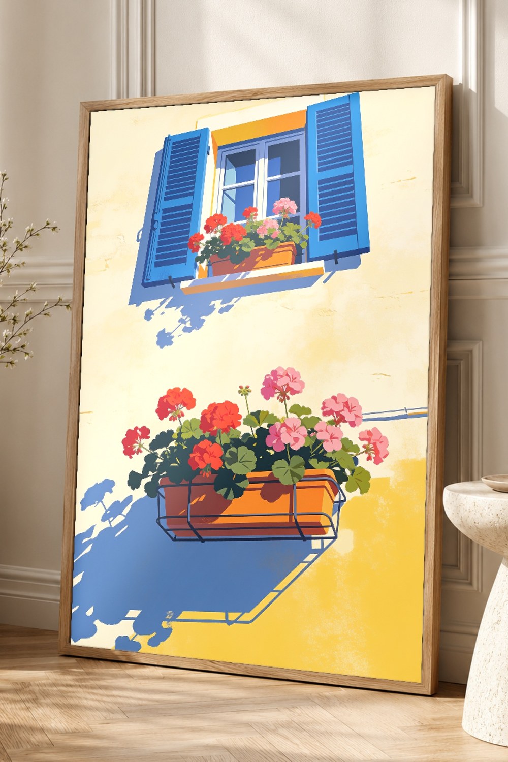 Mediterranean Window Kitchen Print
