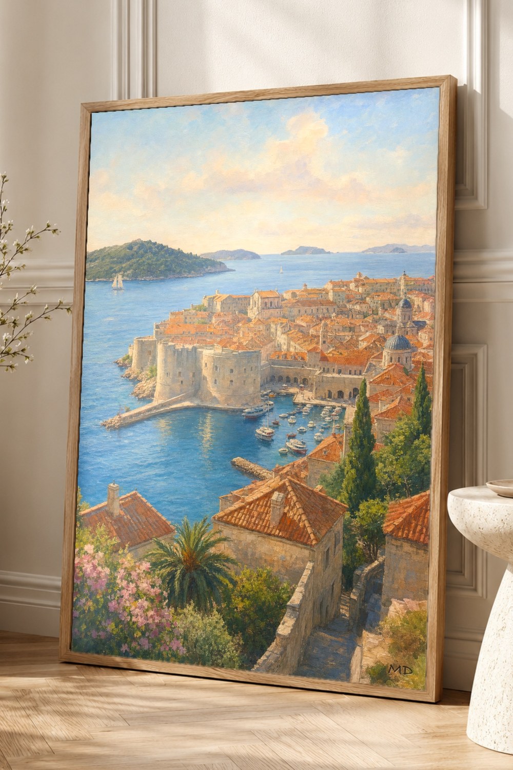 Dubrovnik Travel Poster