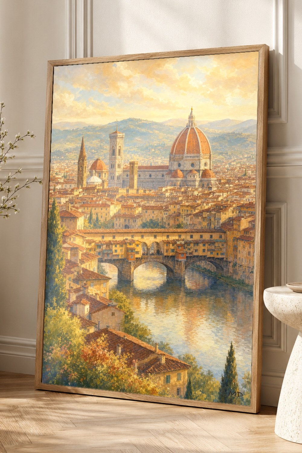Florence Travel Poster