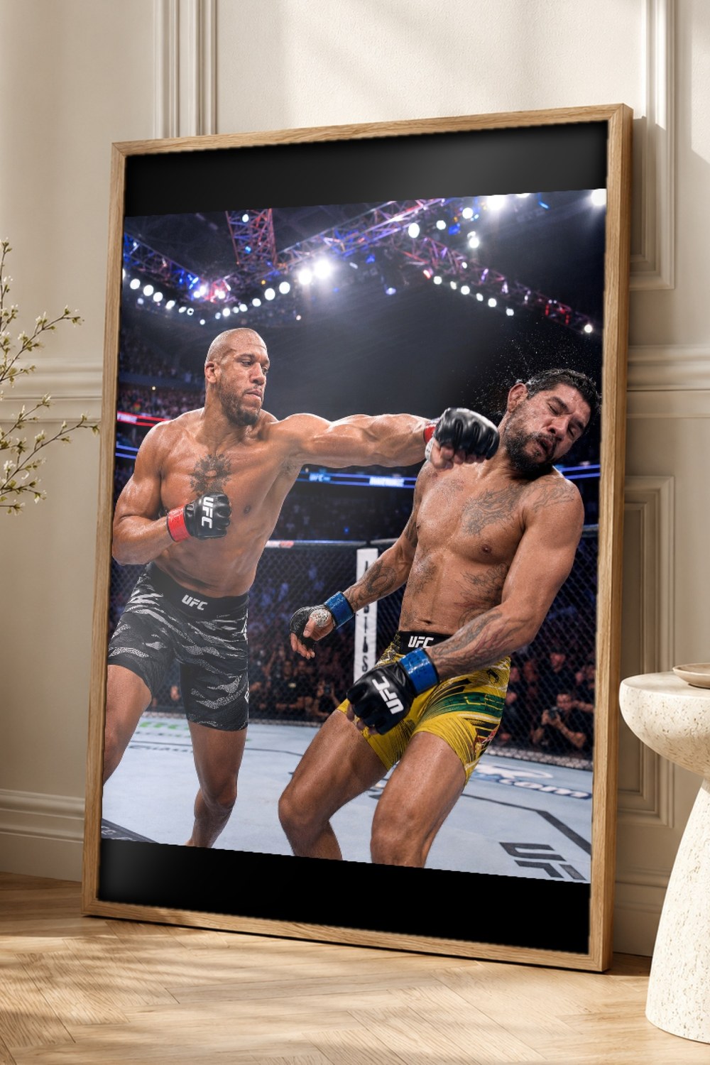 Gane vs Pereira Knockout Poster