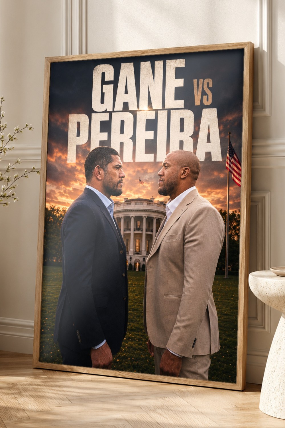 Gane vs Pereira Poster