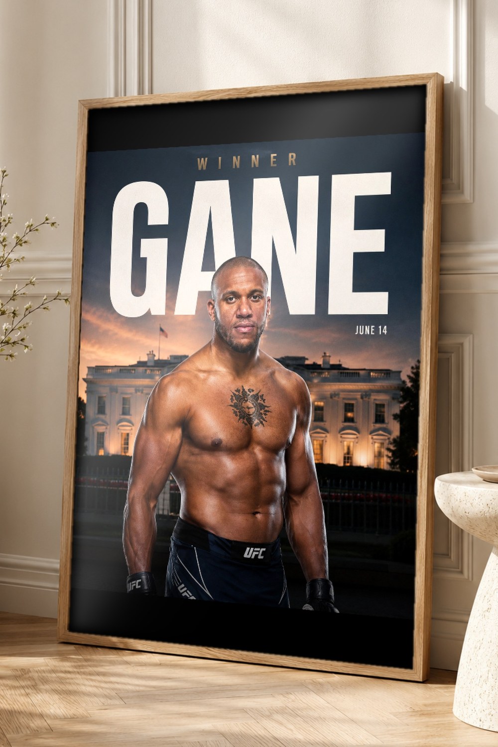 Ciryl Gane Poster