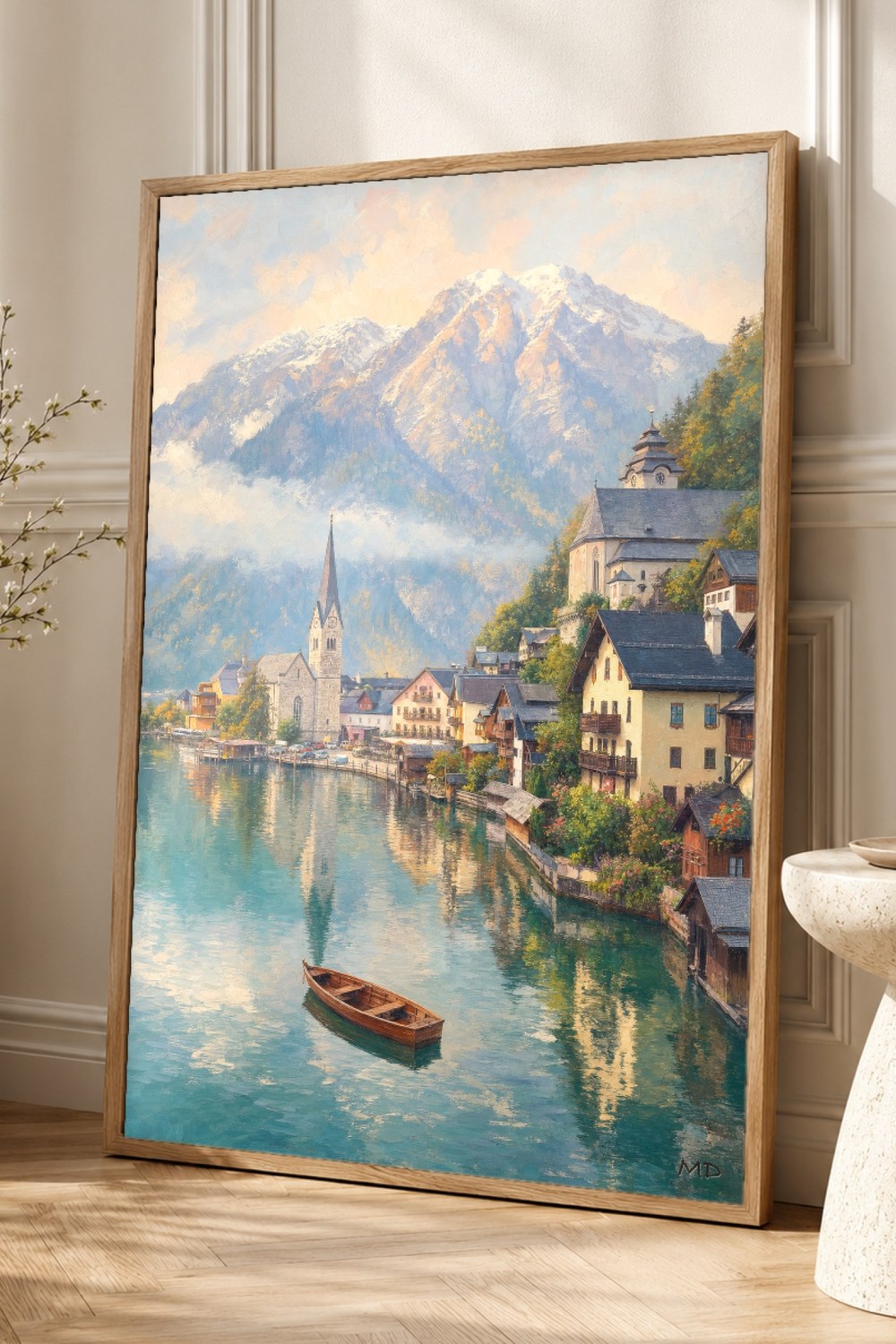 Hallstatt Travel Poster