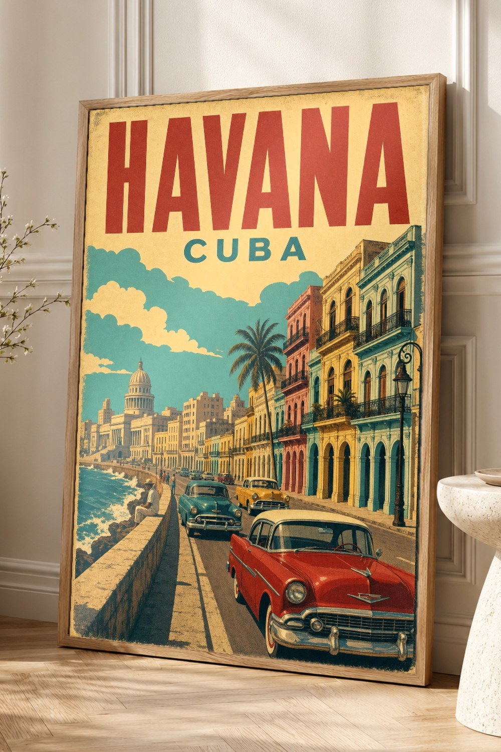 Havana Travel Poster