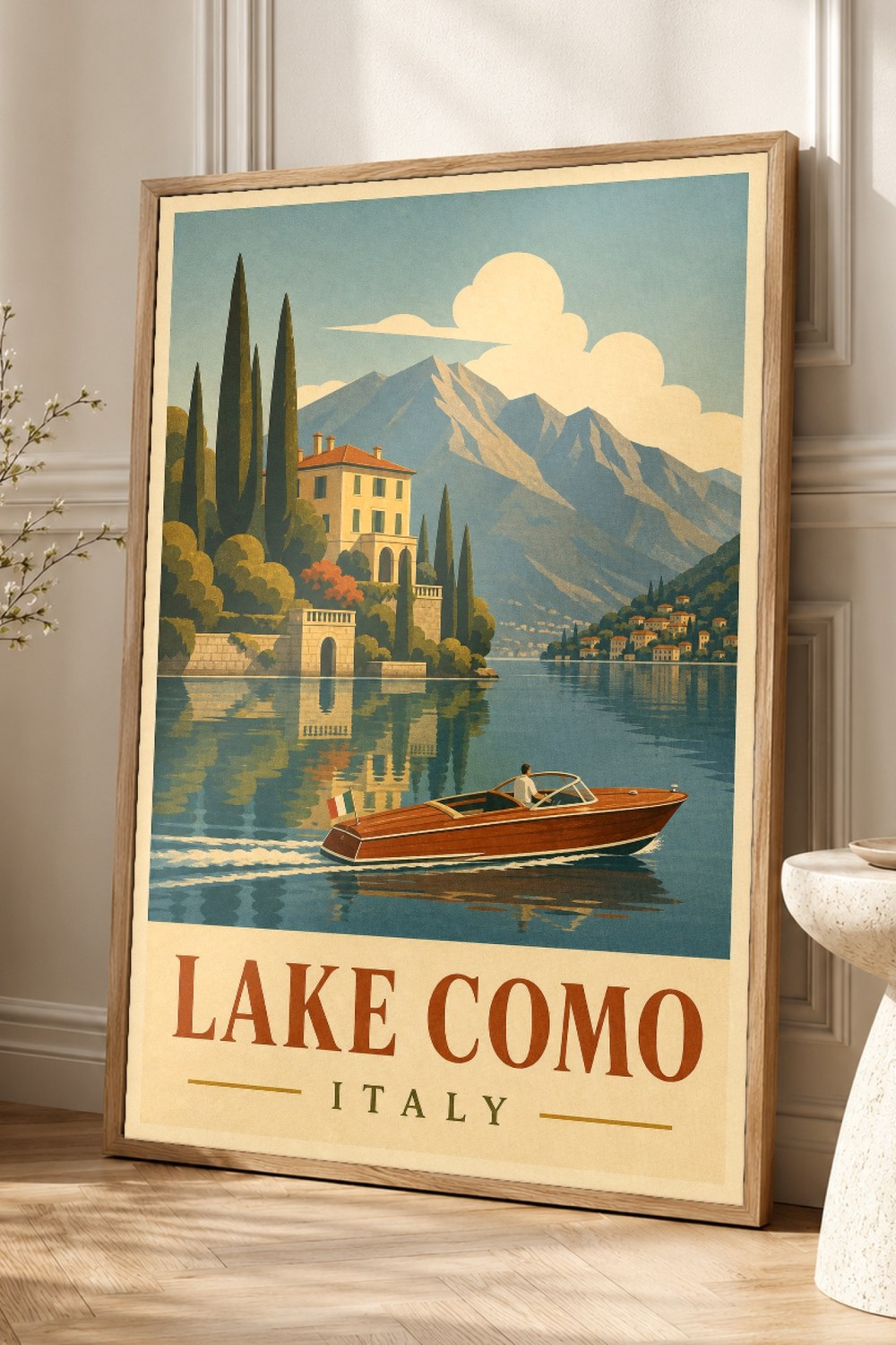 Lake Como Mid Century