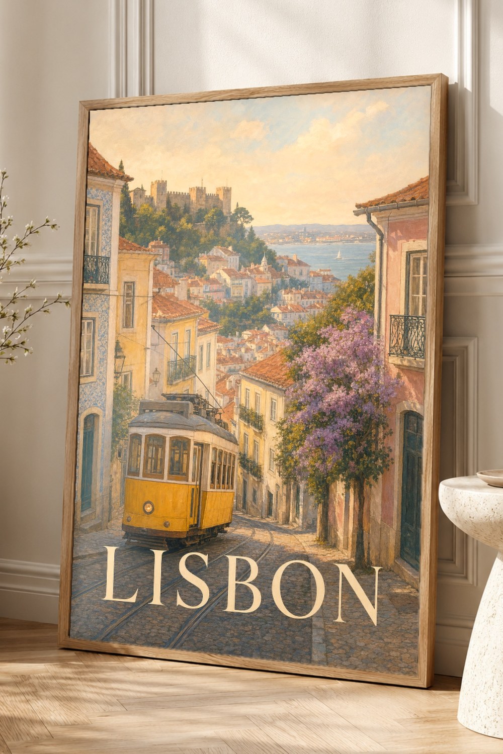 Lisbon Travel Poster