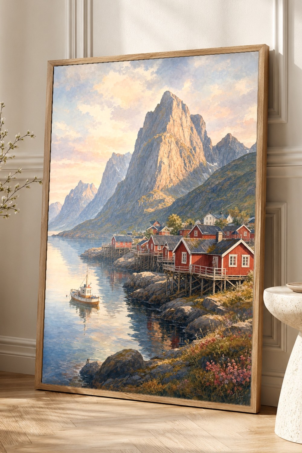 Lofoten Travel Poster