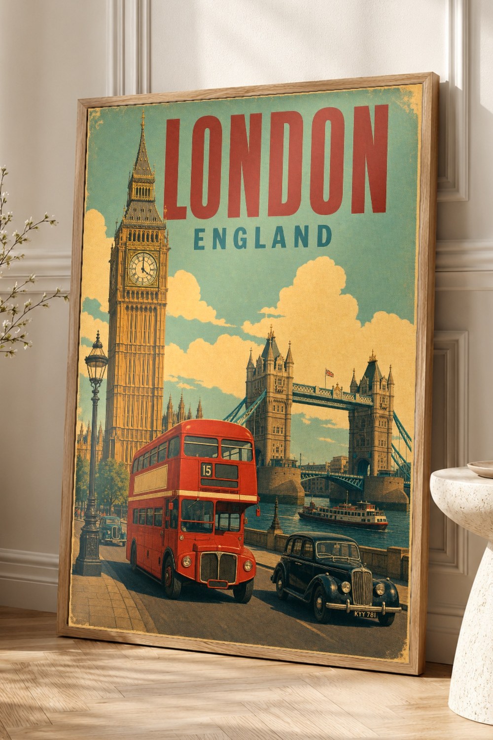 London Travel Poster