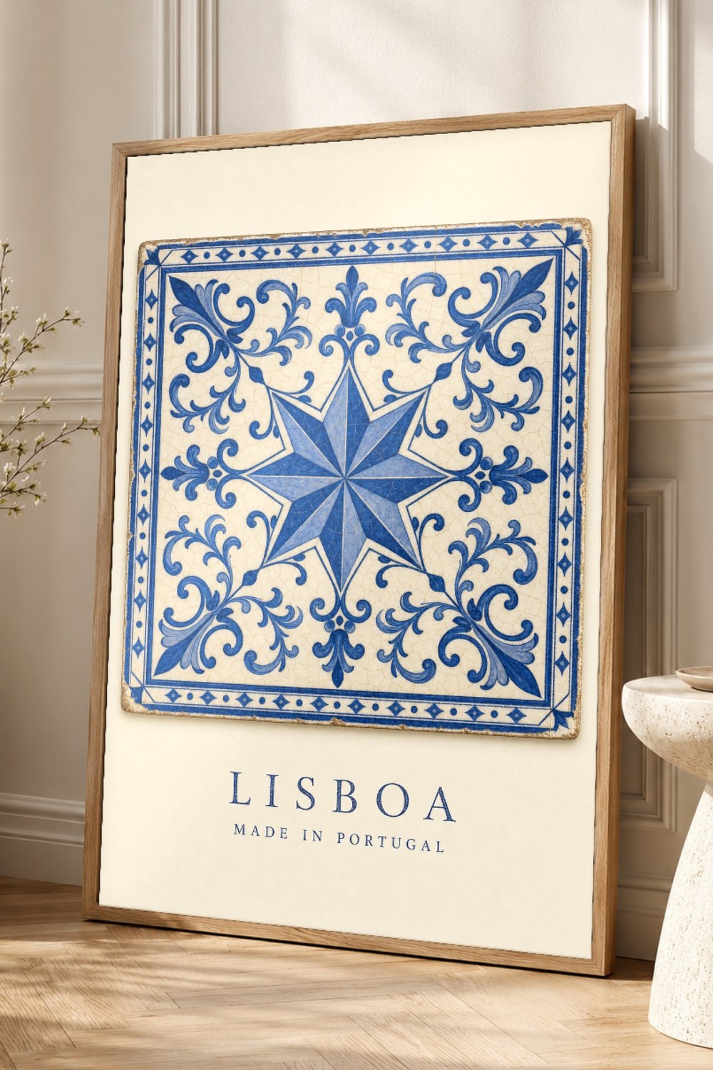 Lisboa Azulejo Tile Wall Art