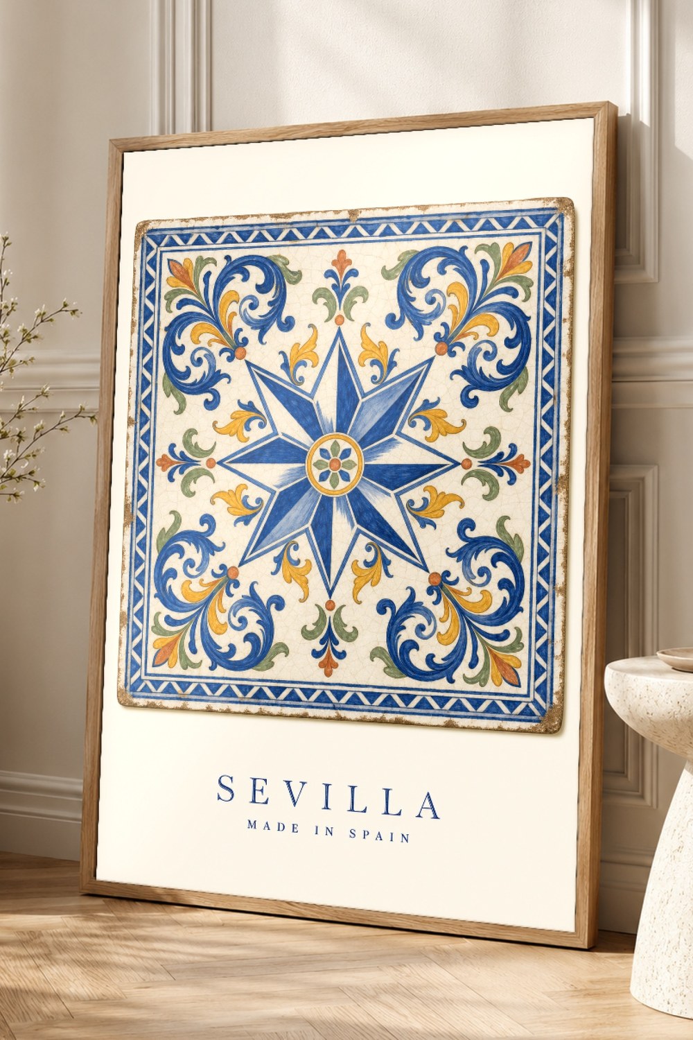 Sevilla Azulejo Tile Wall Art