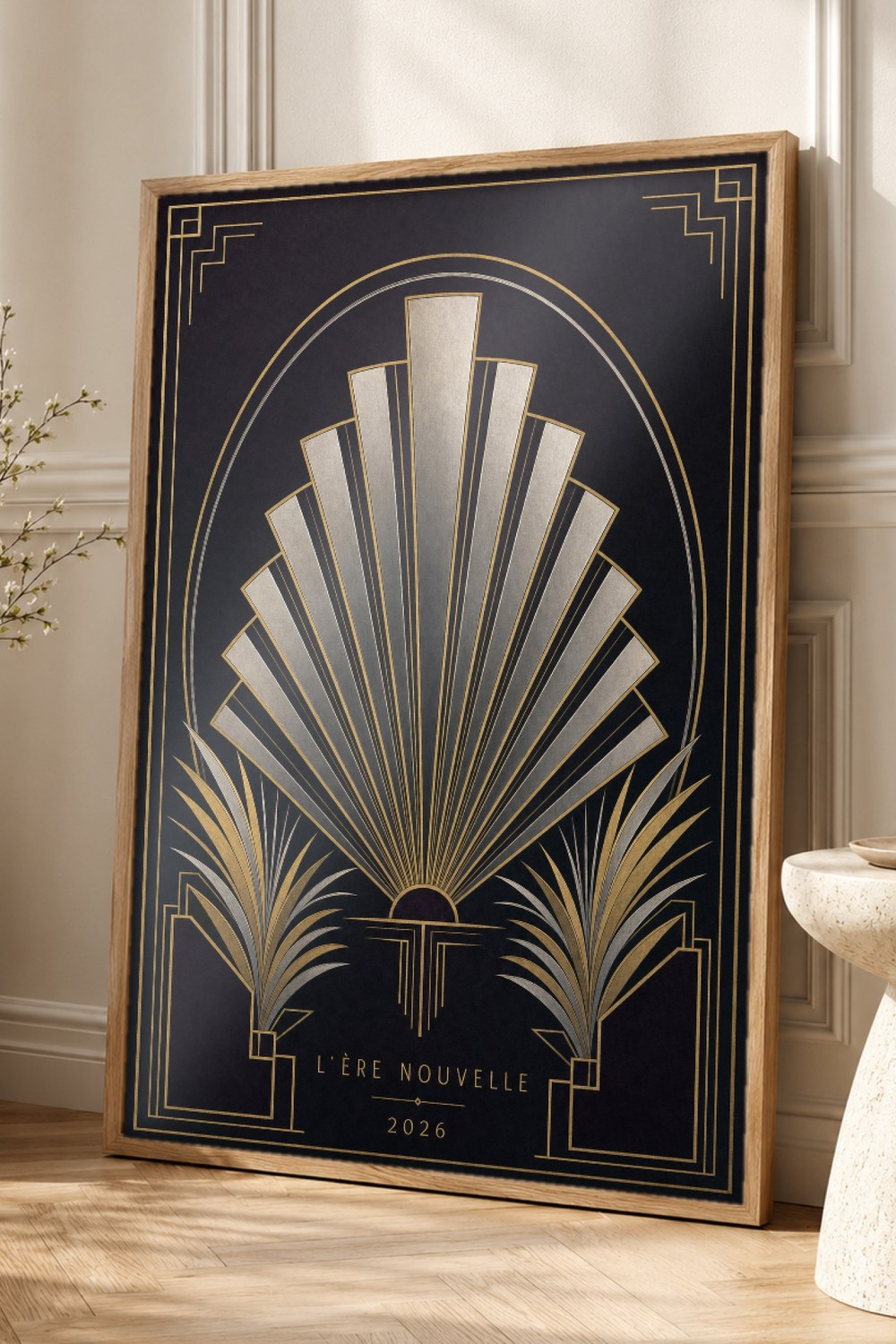 Neo Art Deco Wall Art Print