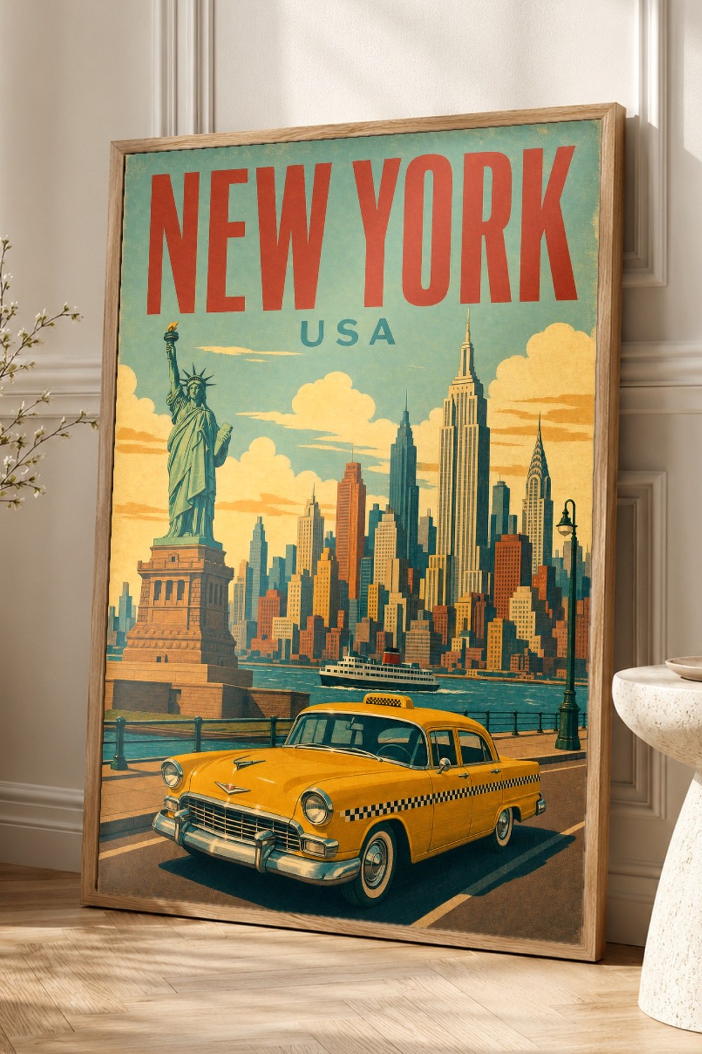 New York Travel Poster