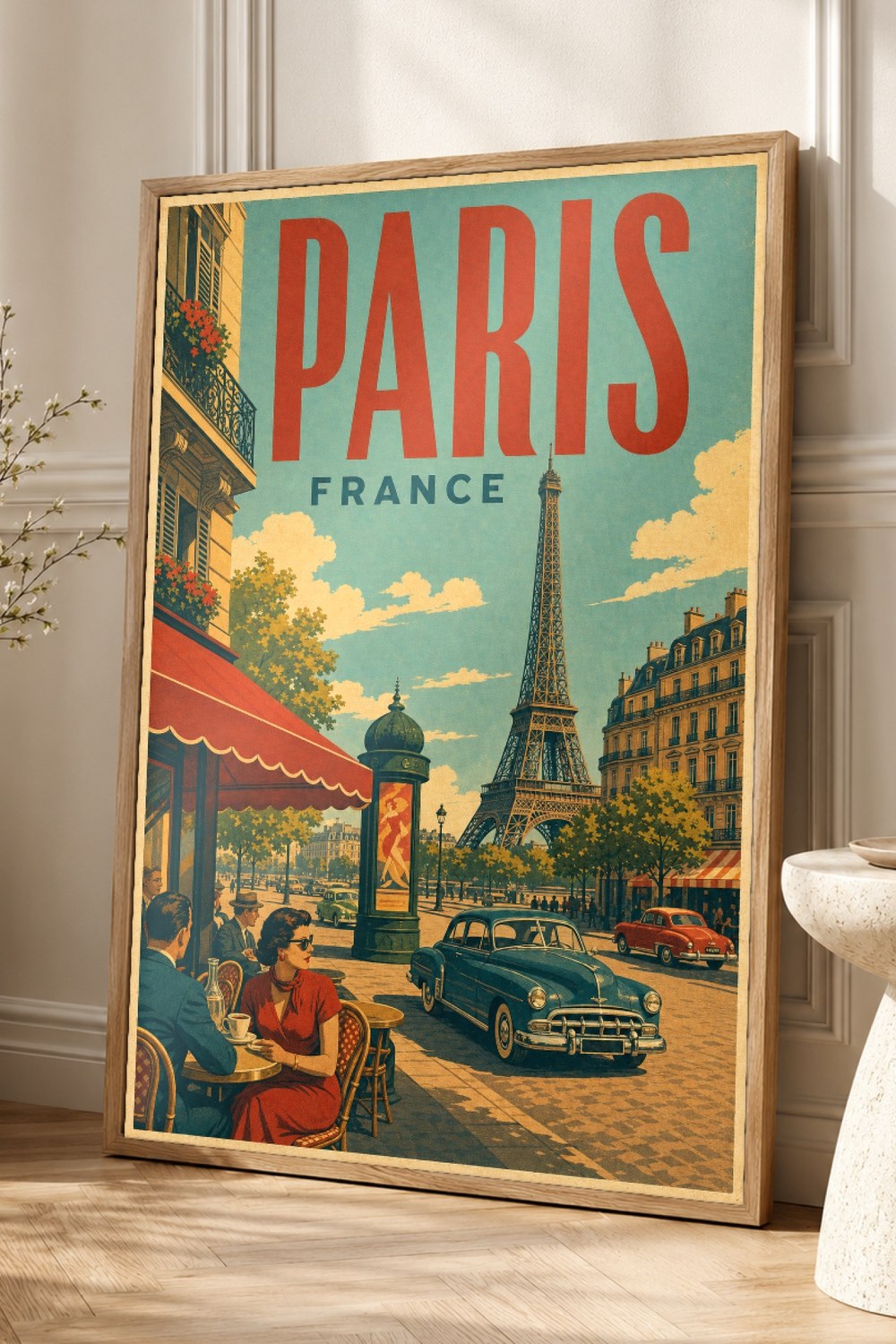 Paris Travel Poster