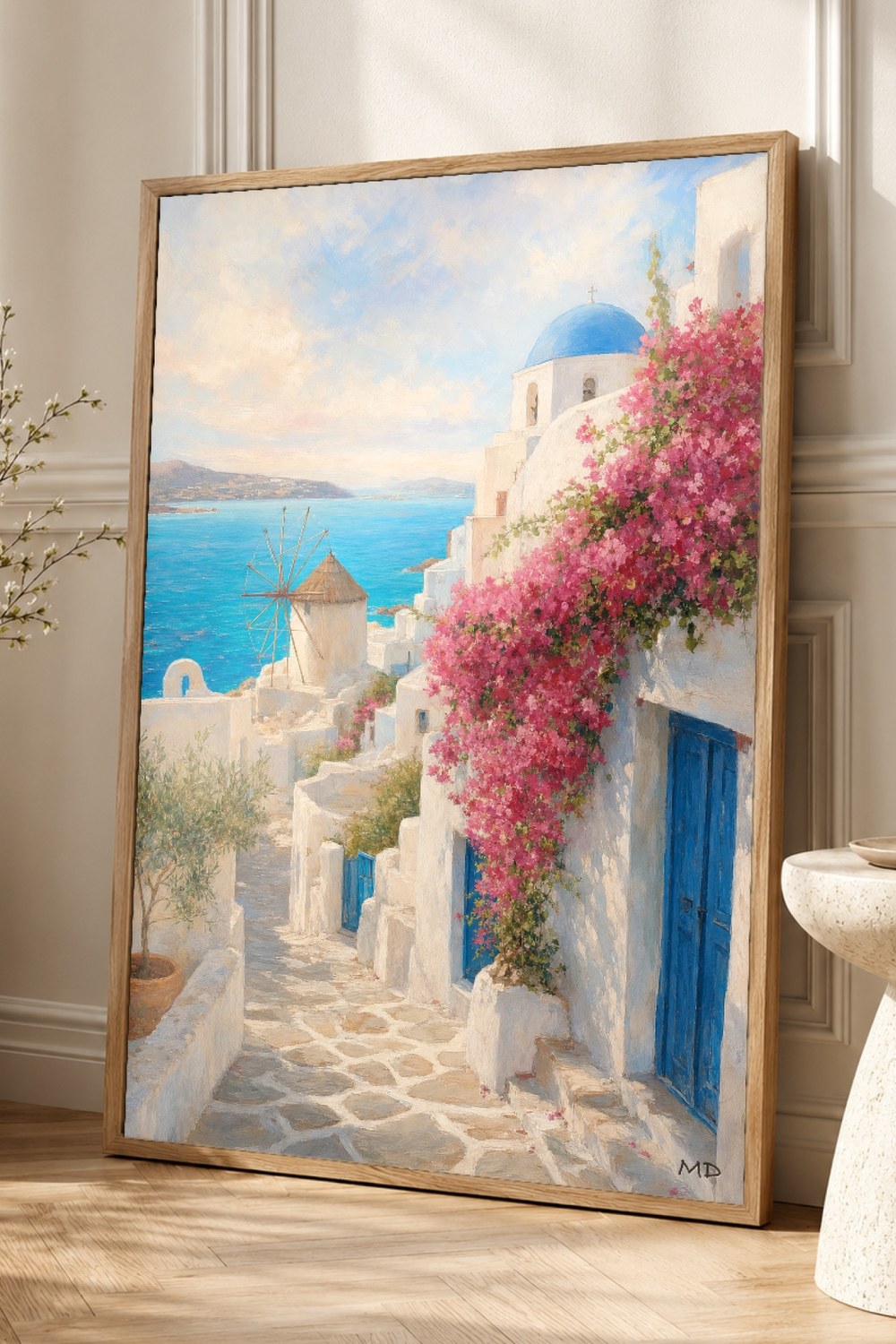 Paros Travel Poster