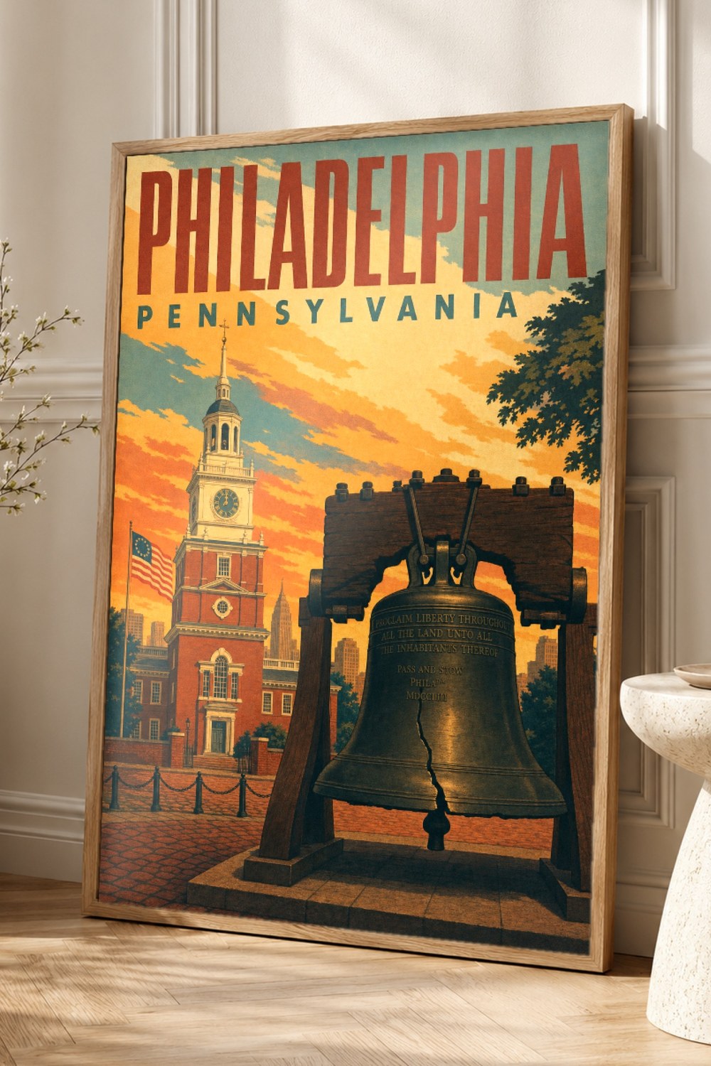 Philadelphia Travel Poster