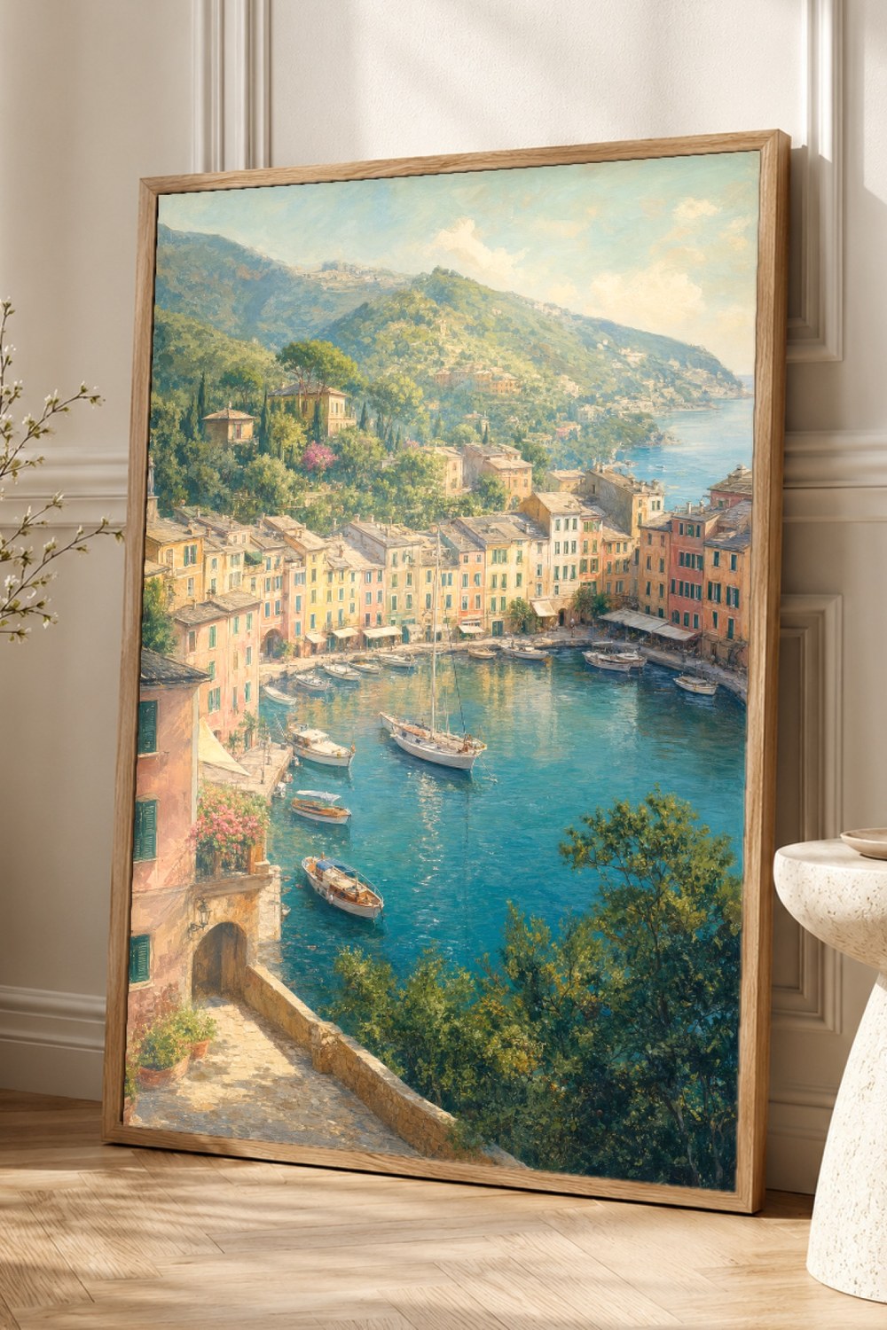Portofino Travel Poster