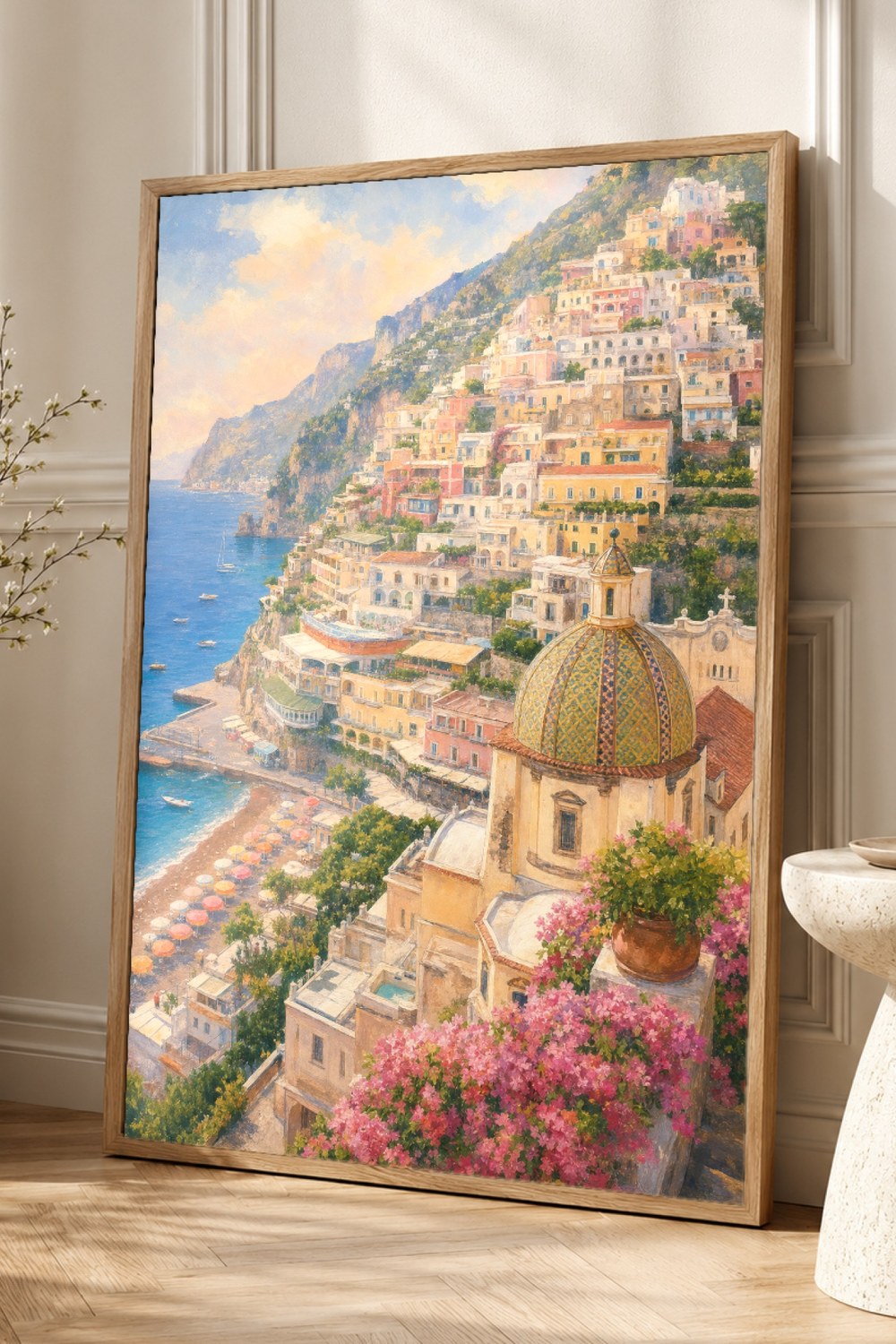 Positano Travel Poster