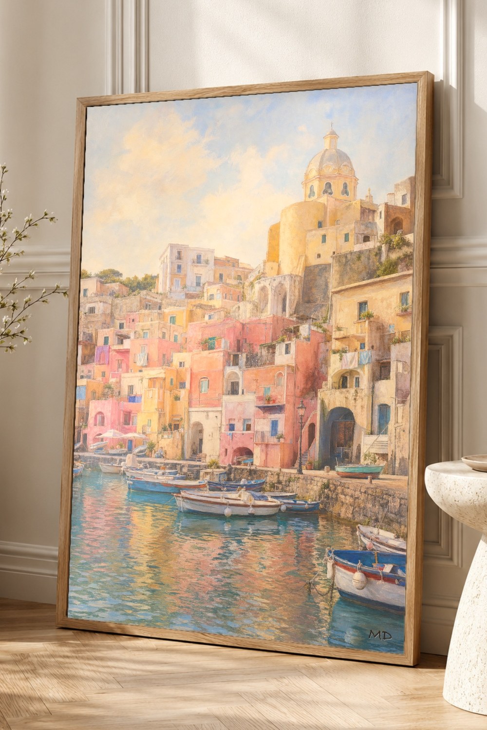 Procida Travel Poster
