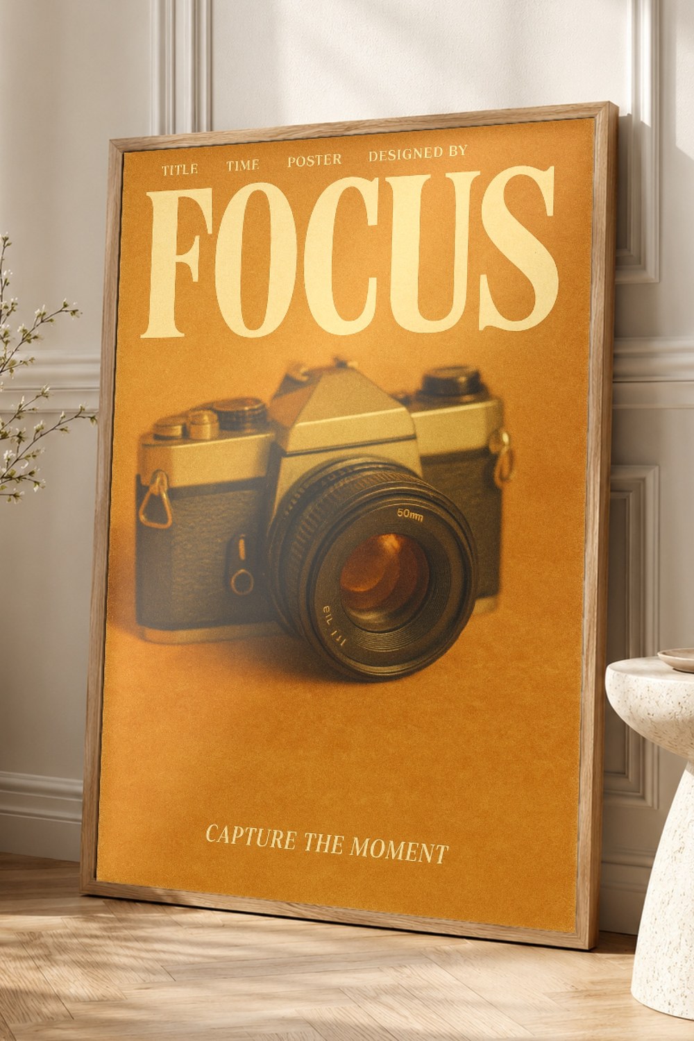 Focus Retro Poster