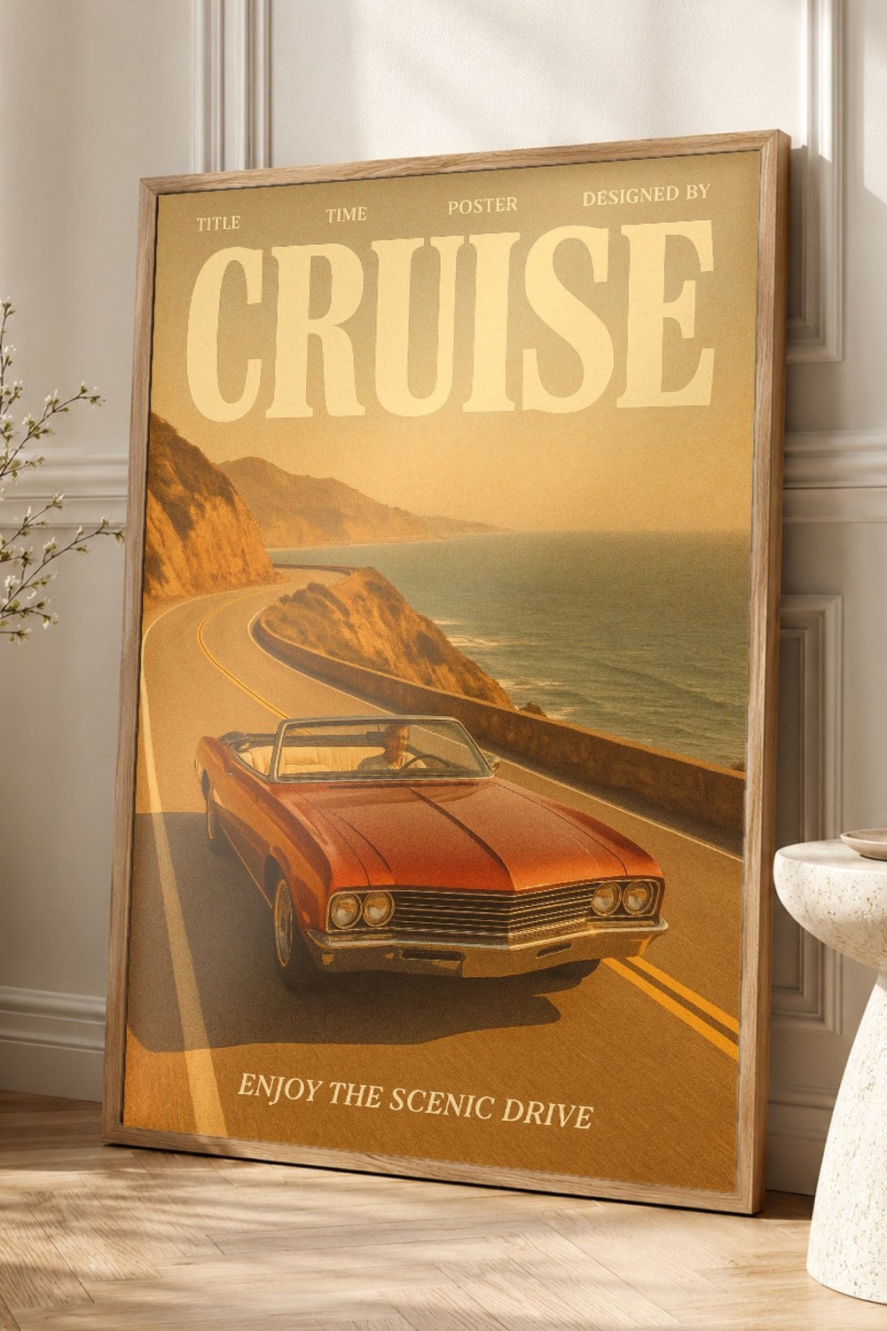 Cruise Retro Poster
