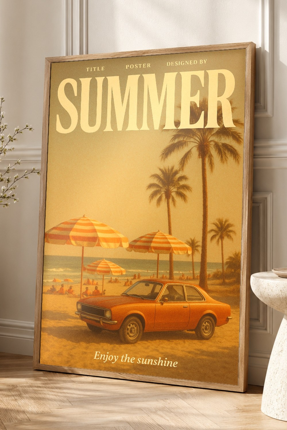 Summer Retro Poster