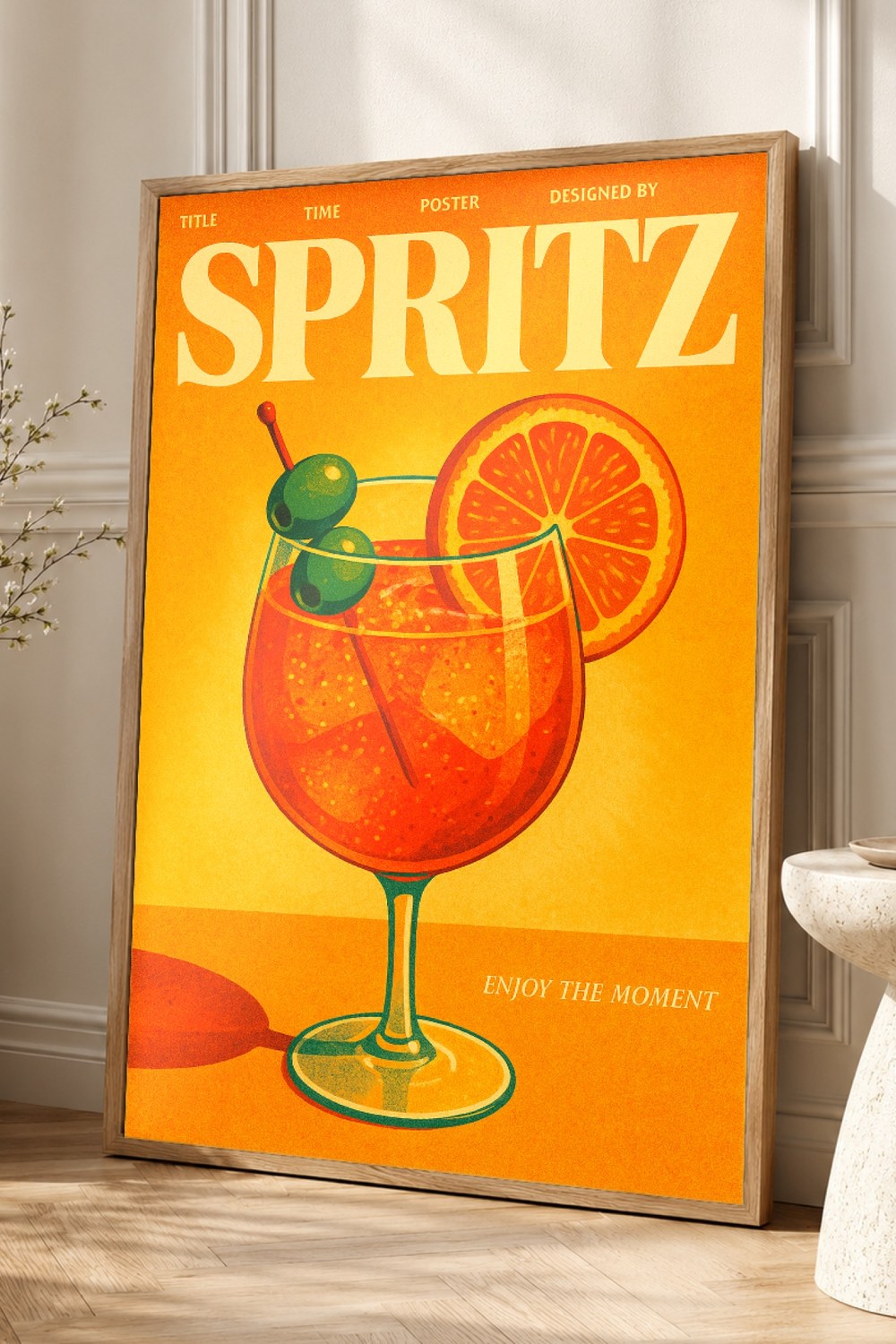 Spritz Retro Poster