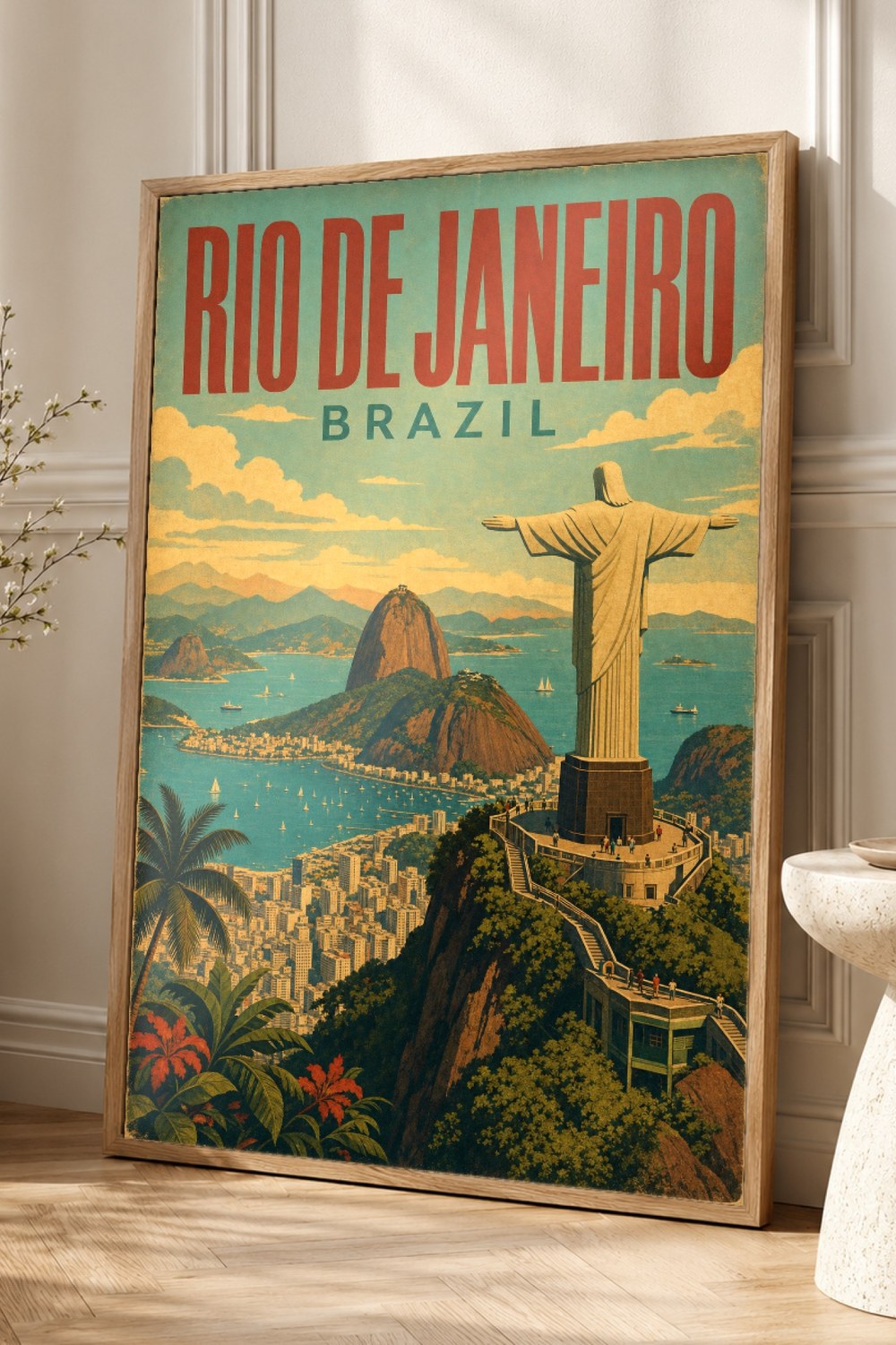 Rio de Janeiro Travel Poster
