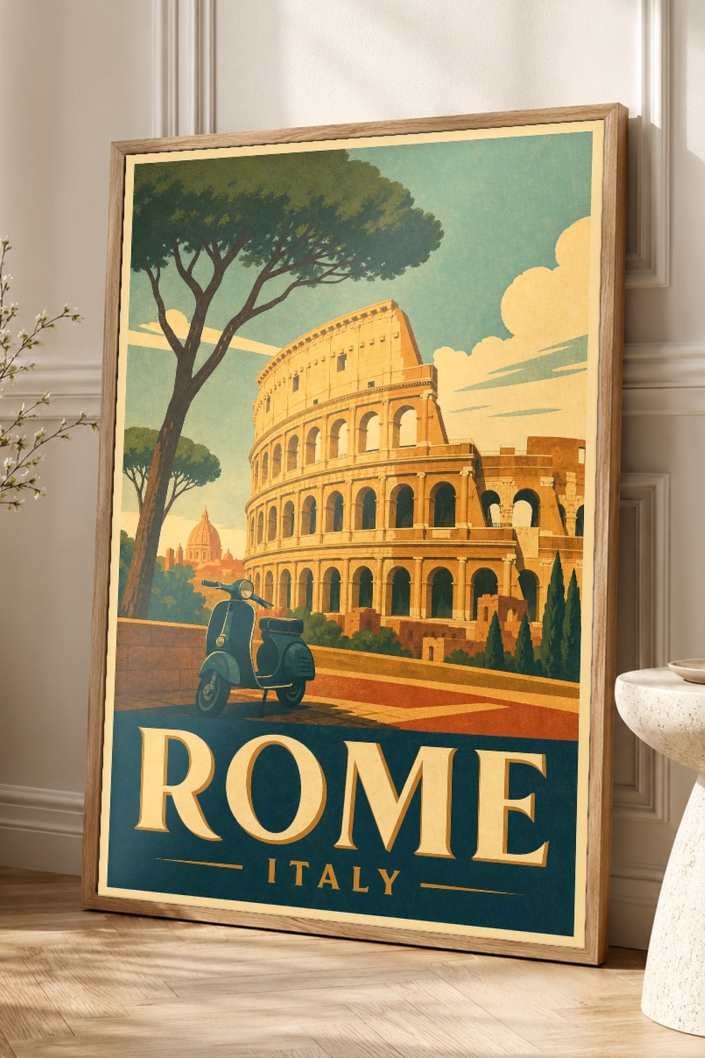 Rome Colosseum Vintage 70S