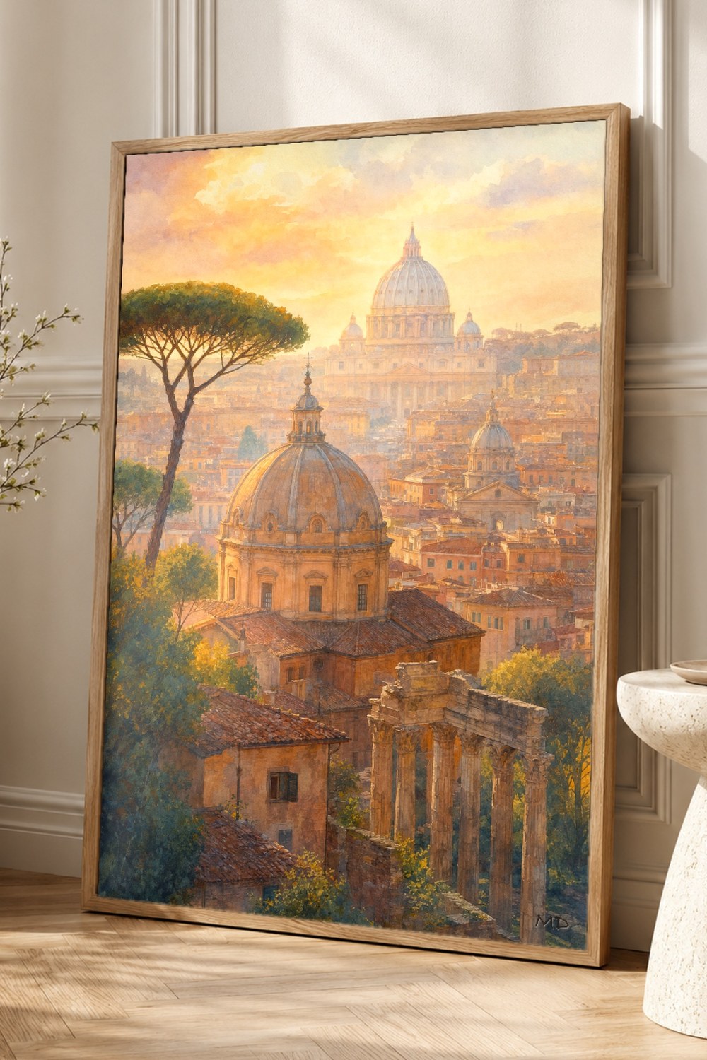 Rome Travel Poster