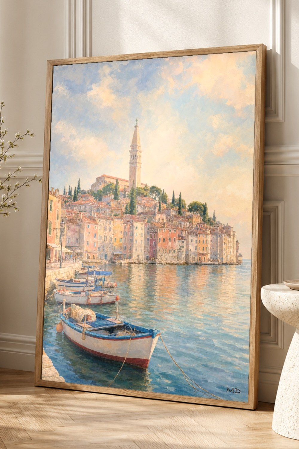 Rovinj Travel Poster