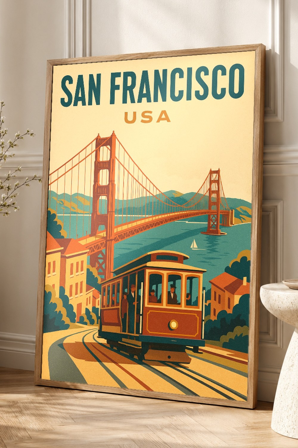 San Francisco Travel Poster
