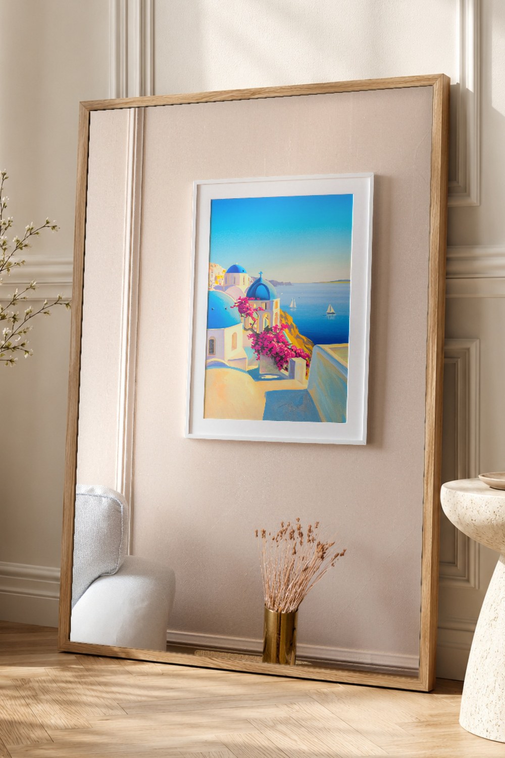Santorini Greece Wall Art Print