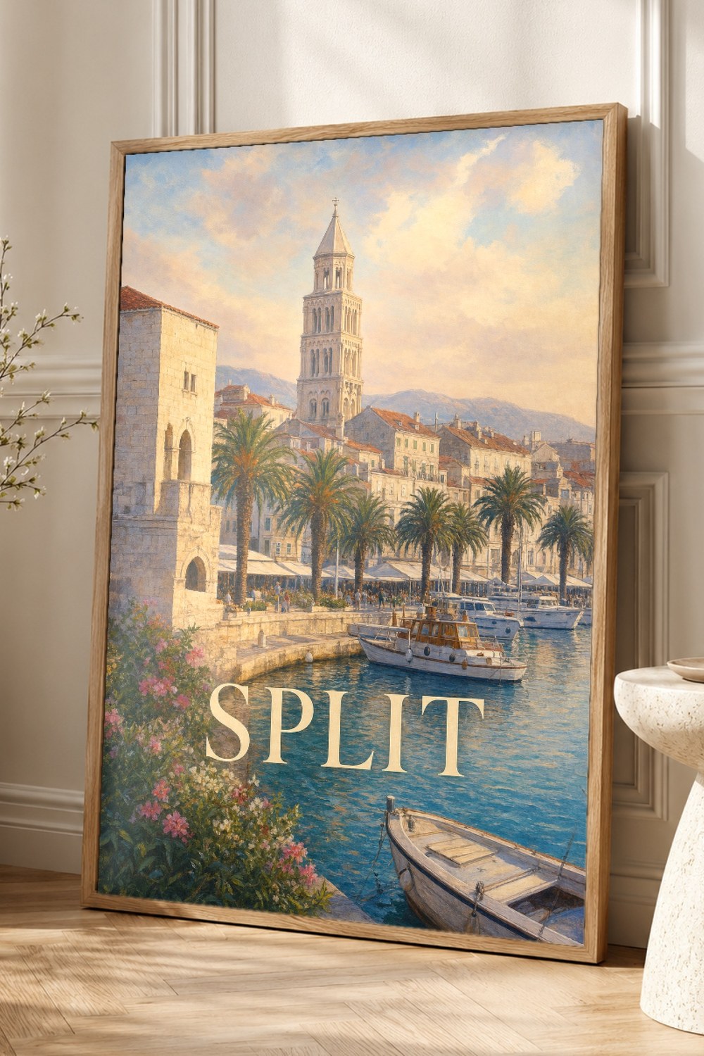 Split Travel Poster