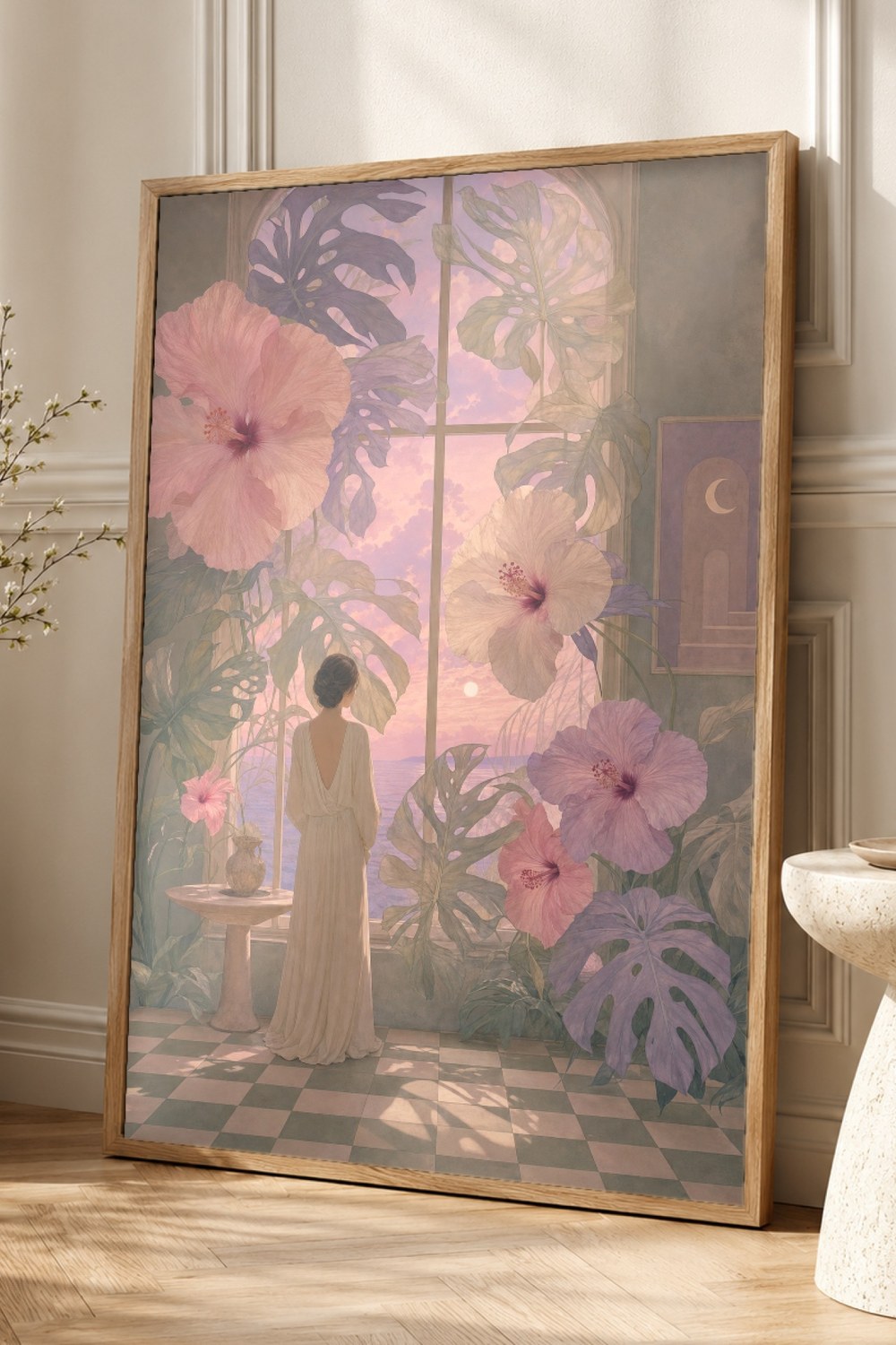 Surreal Botanical Wall Art Print