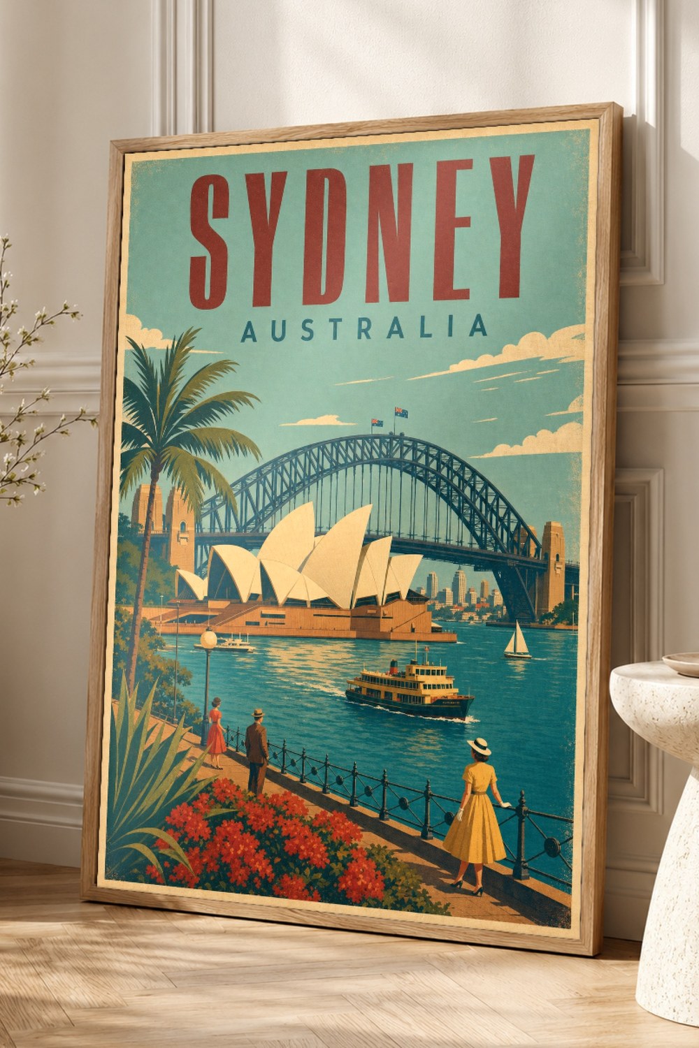 Sydney Travel Poster