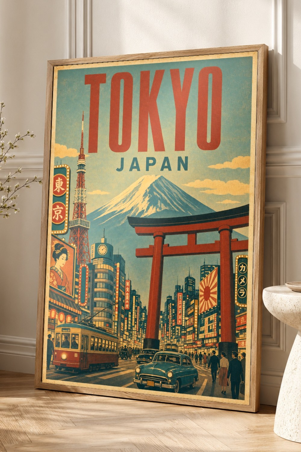 Tokyo Travel Poster