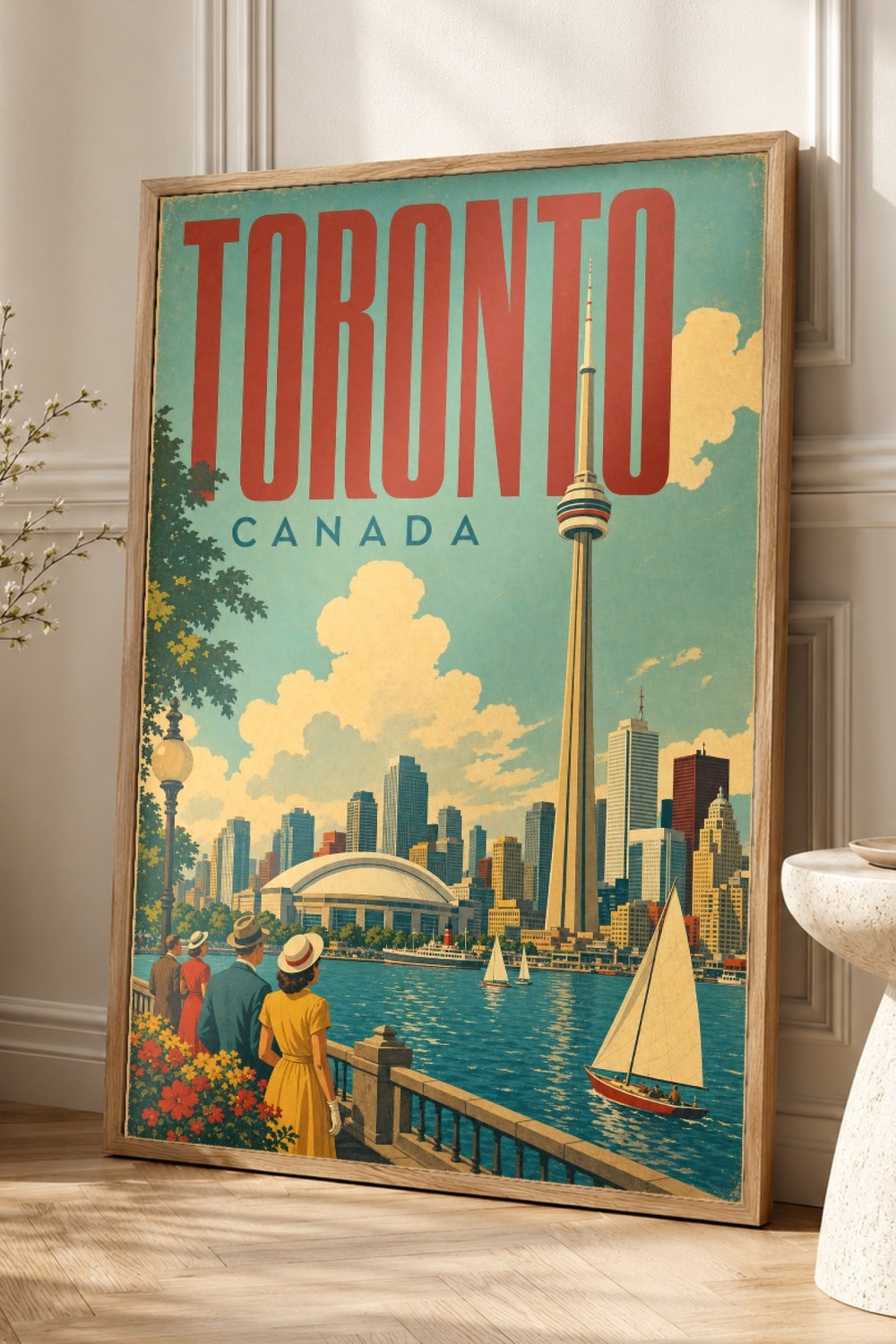 Toronto Travel Poster
