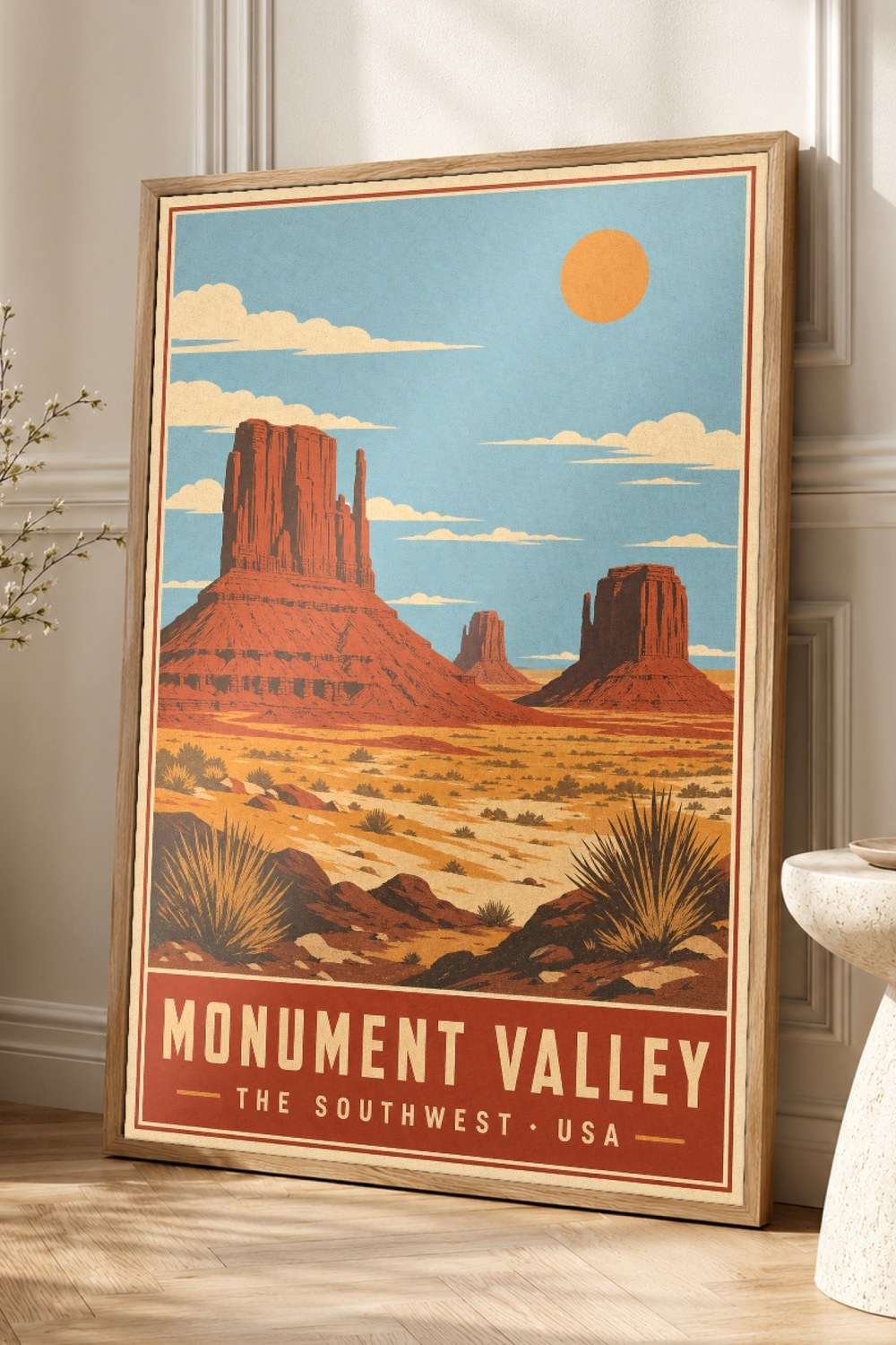 Monument Valley Travel Poster
