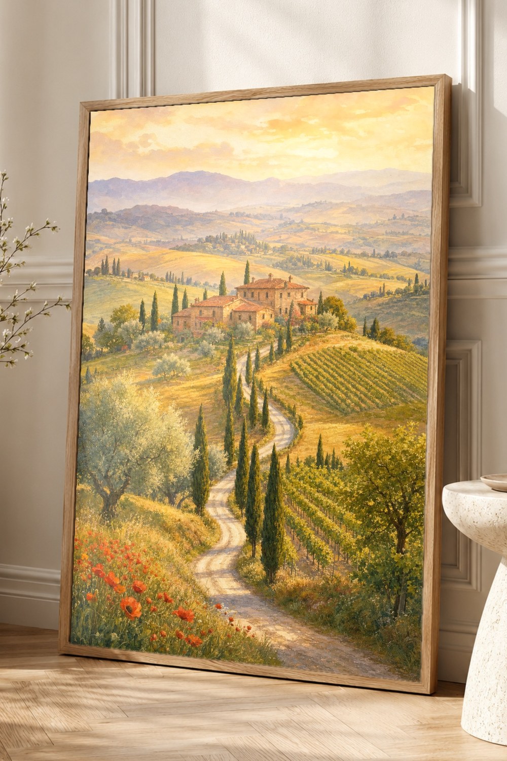 Tuscany Travel Poster